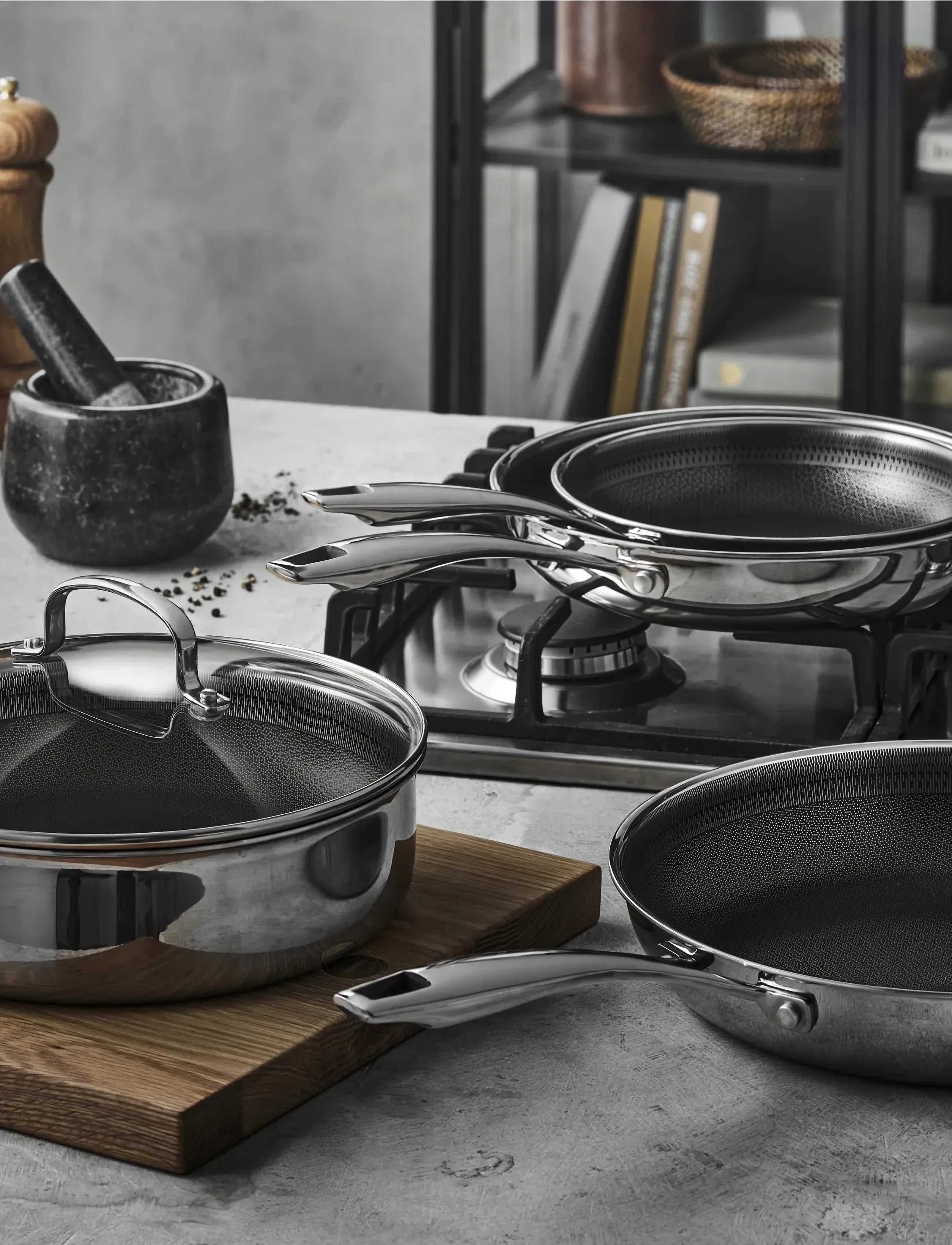 Pillivuyt Gourmet - Frying pan Paillon Hybrid - praepannid ja pannid - metall - 4