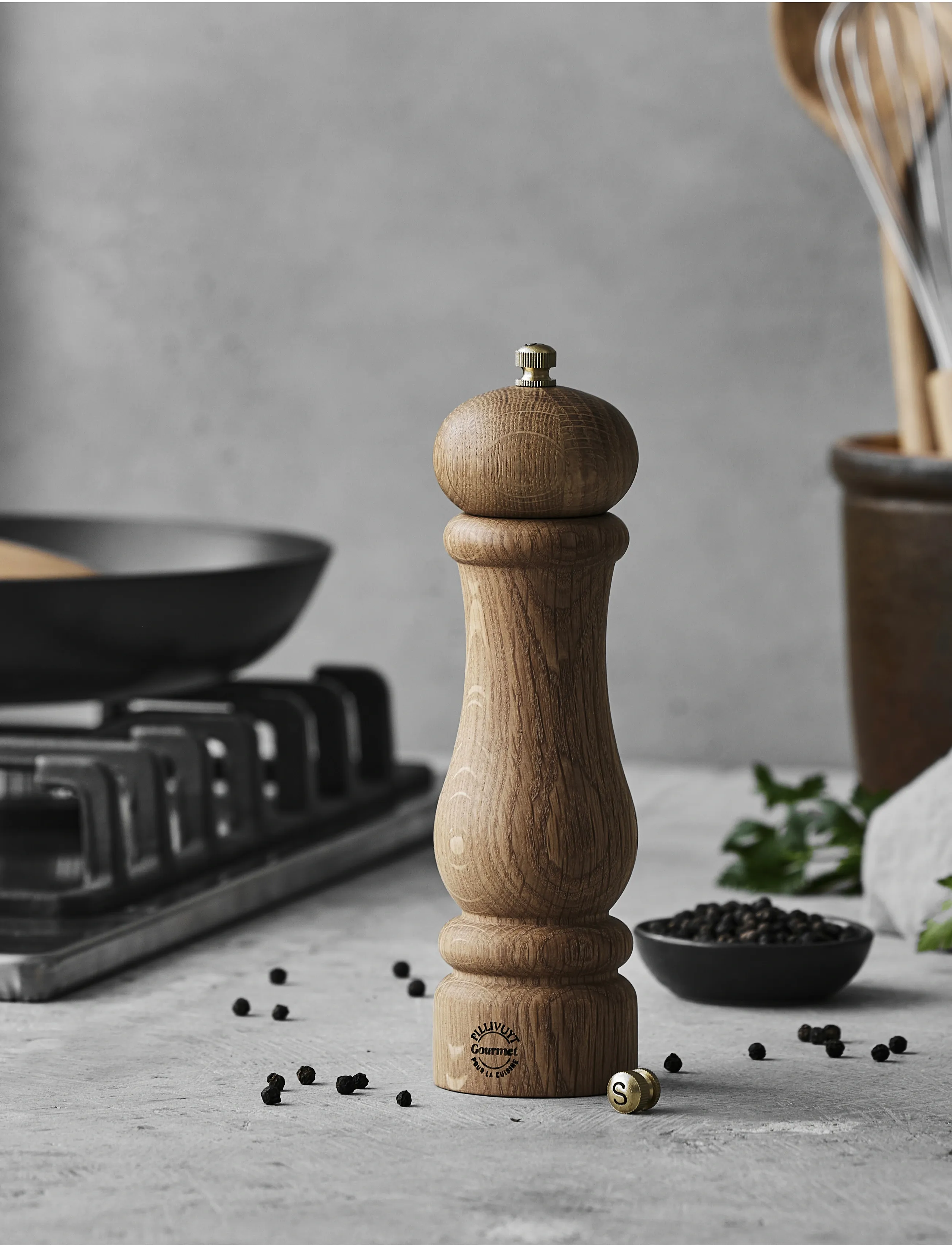 Pillivuyt Gourmet - Kværn Douron - salt & peberkværne - natur - 2