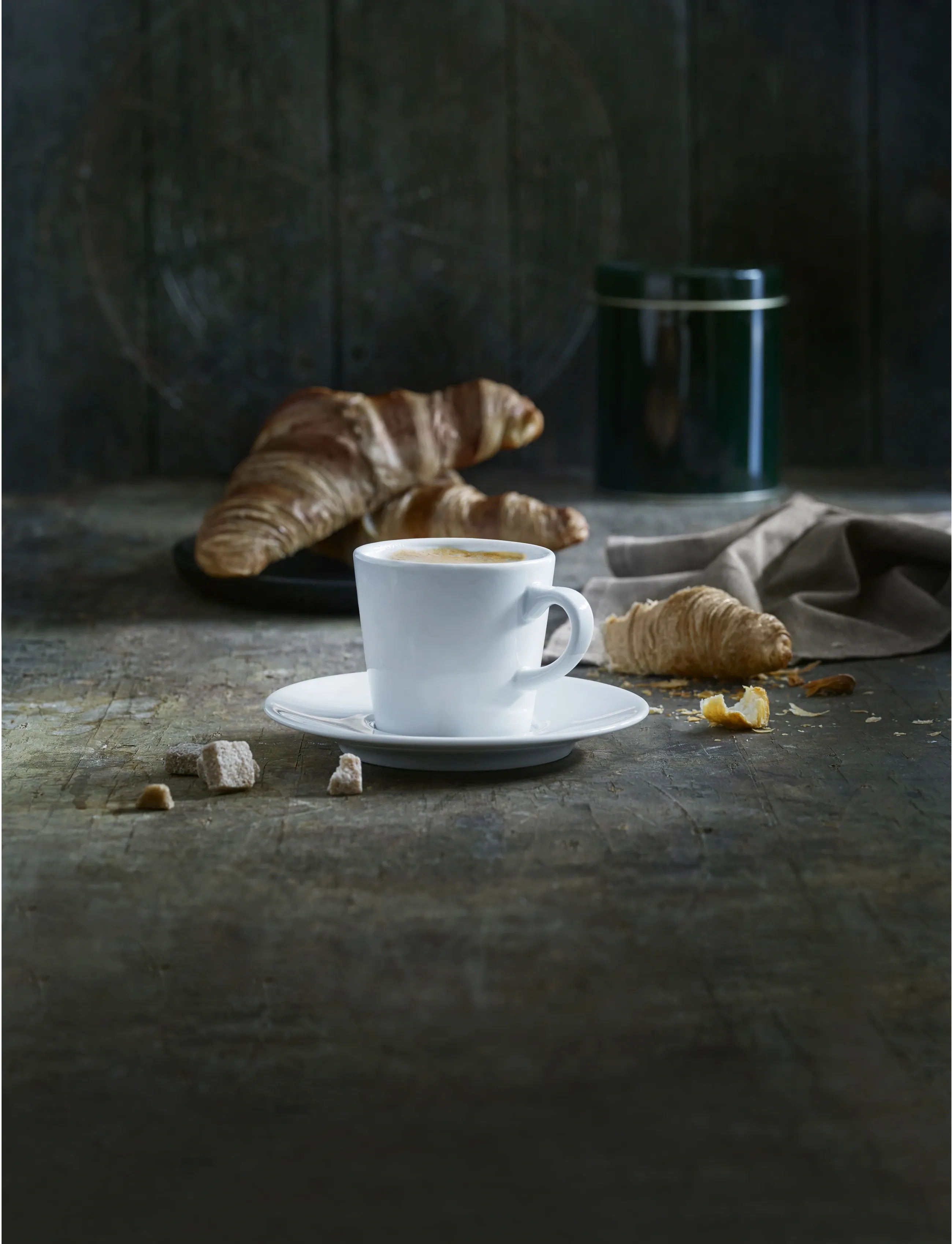 Pillivuyt Krus Lungo 18 Cl Hvid Ovnfast Porcelæn, CL x 8, Cups & Mugs, Weiß - Coffee Cups, Homeware