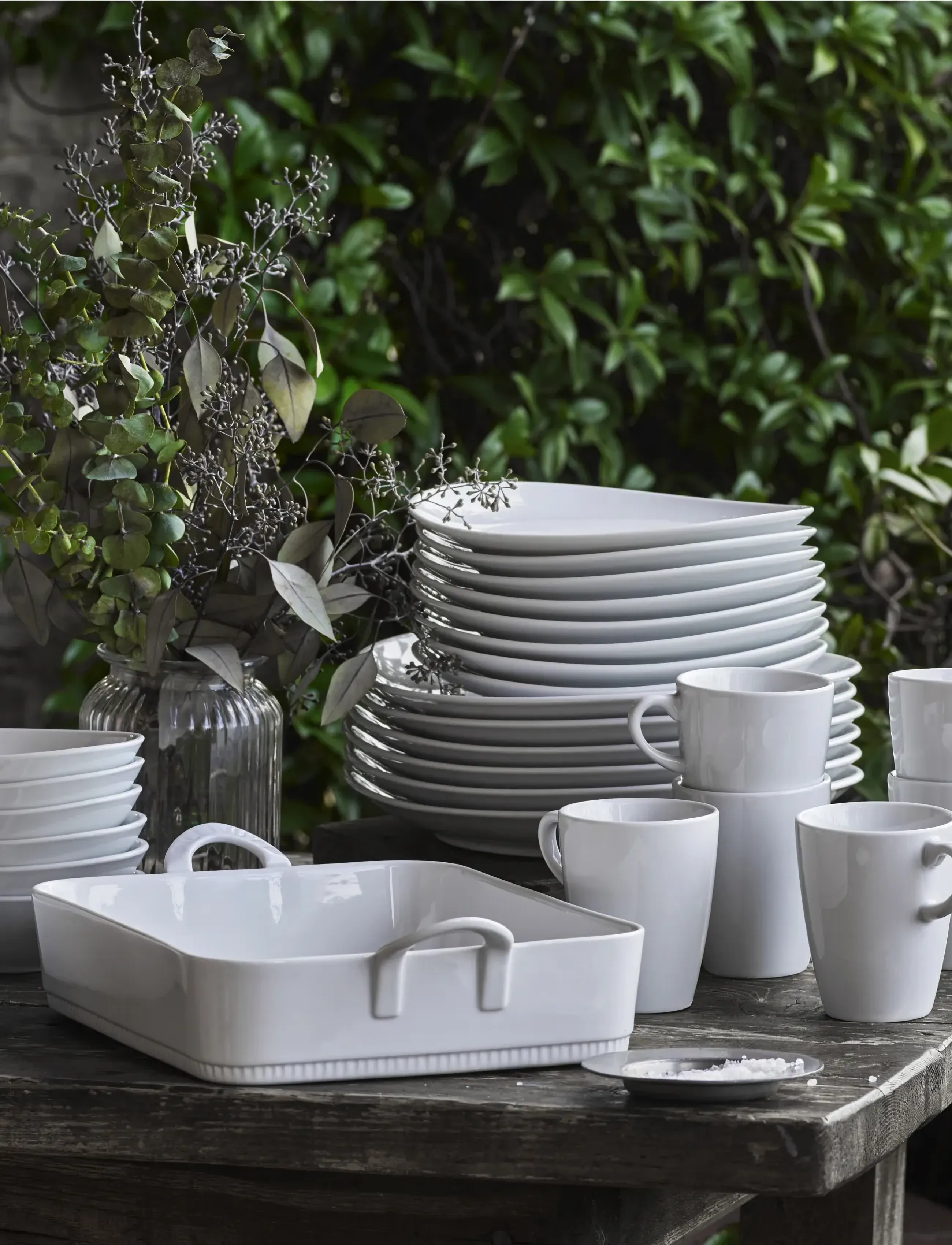 Pillivuyt - Bowl oval 24 cl Serie Originale 16 x 10 cm White - servierschalen - white - 3