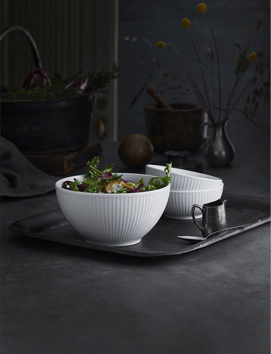 Pillivuyt - Bowl Plissé - hommikusöögikausid - white - 1