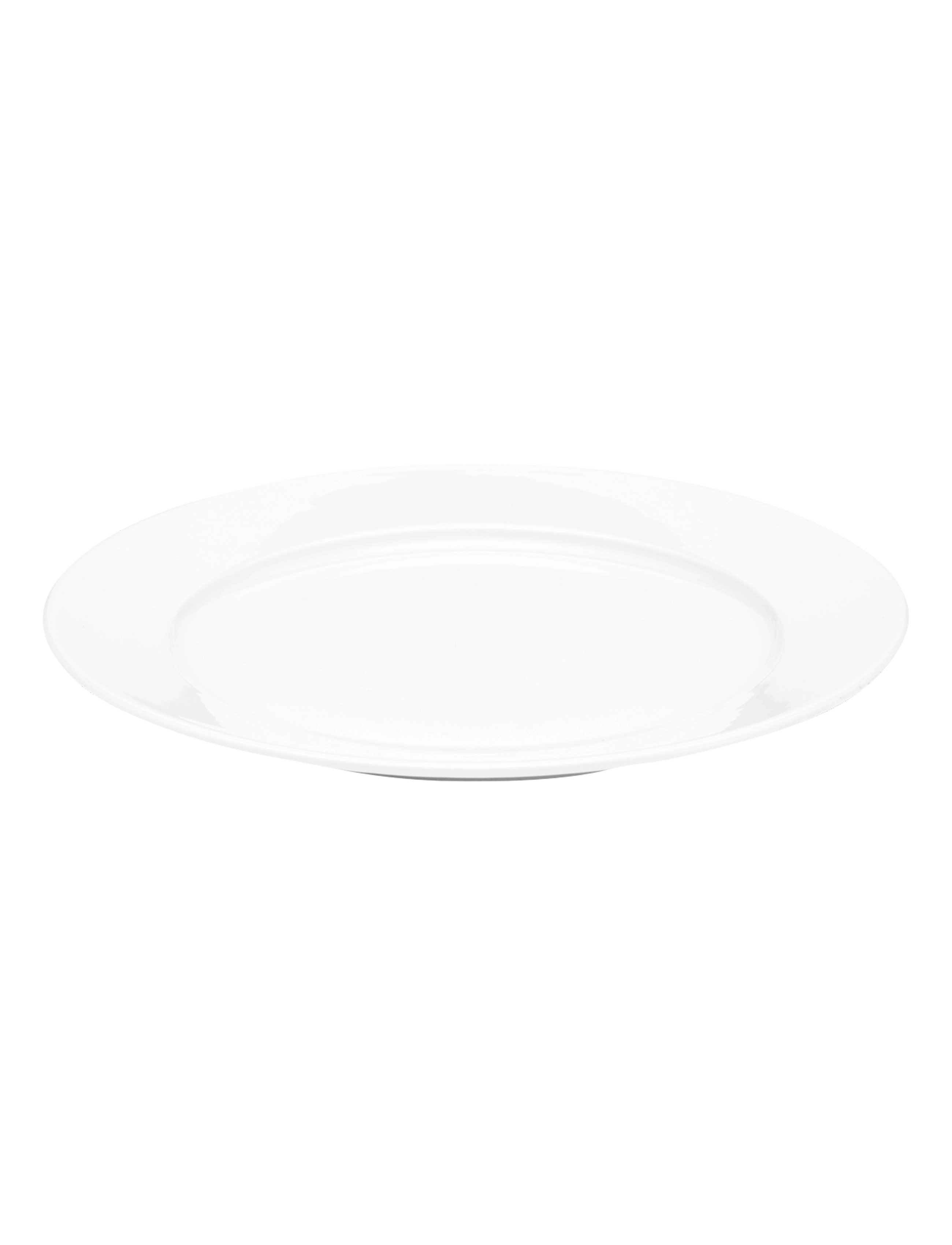 Pillivuyt plate flat Sancerre 28 cm White - Dinner plates - WHITE / white