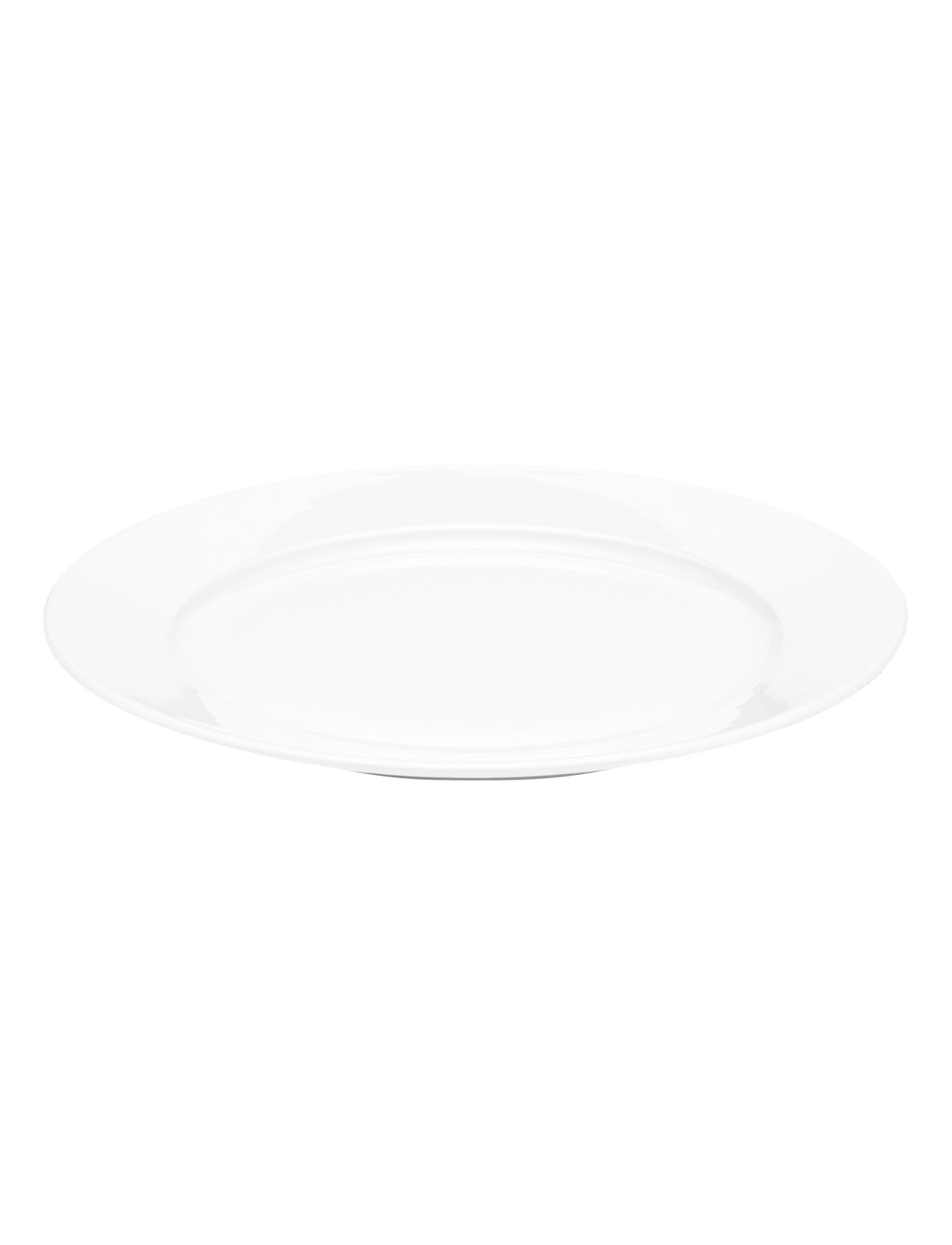 Pillivuyt plate flat Sancerre 22 cm White - Lautaset - WHITE / white