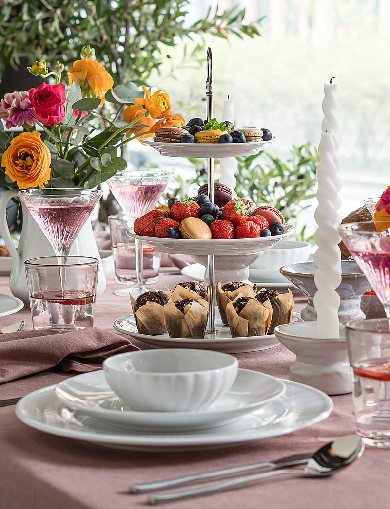 Pillivuyt - Plate flat Plissé - nach preis einkaufen - white - 1