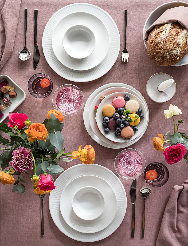 Pillivuyt - Plate flat Plissé - nach preis einkaufen - white - 2