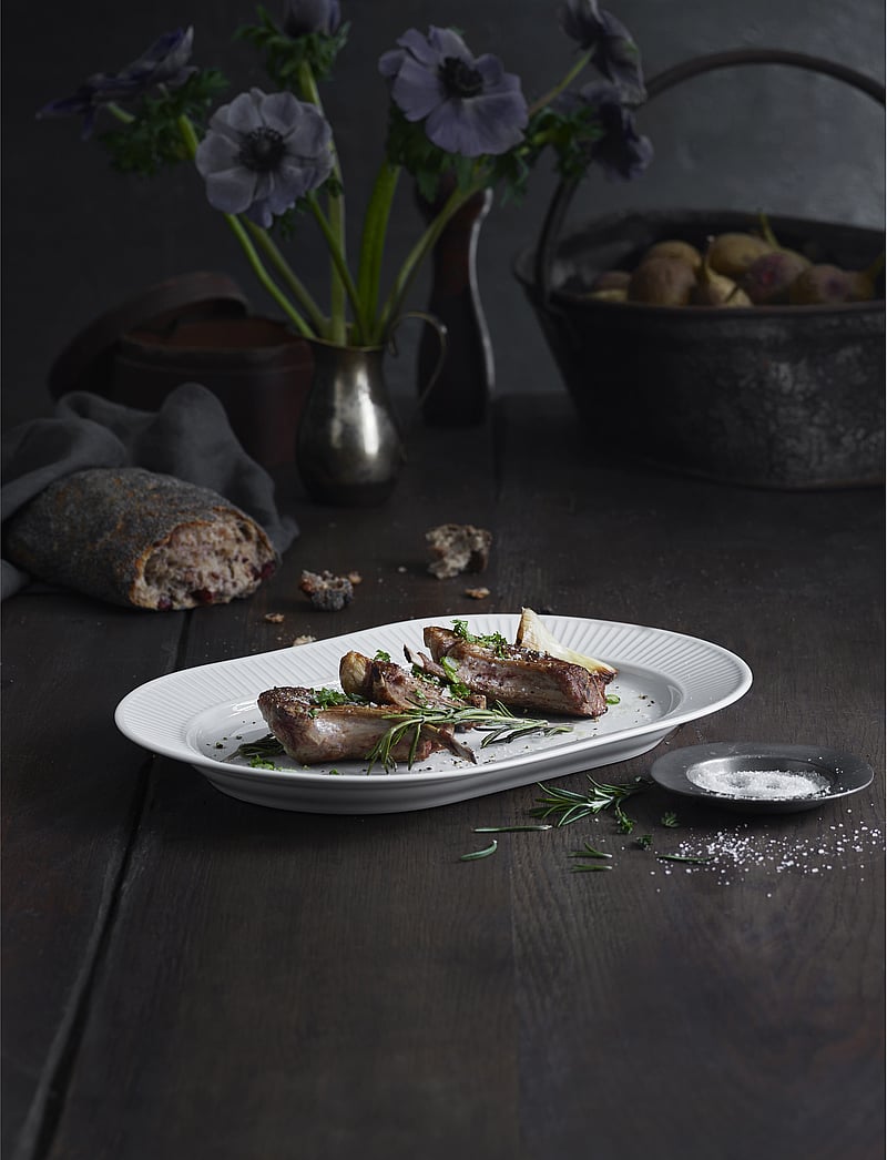 Pillivuyt - Serving Dish Oval Plissé - white - 3