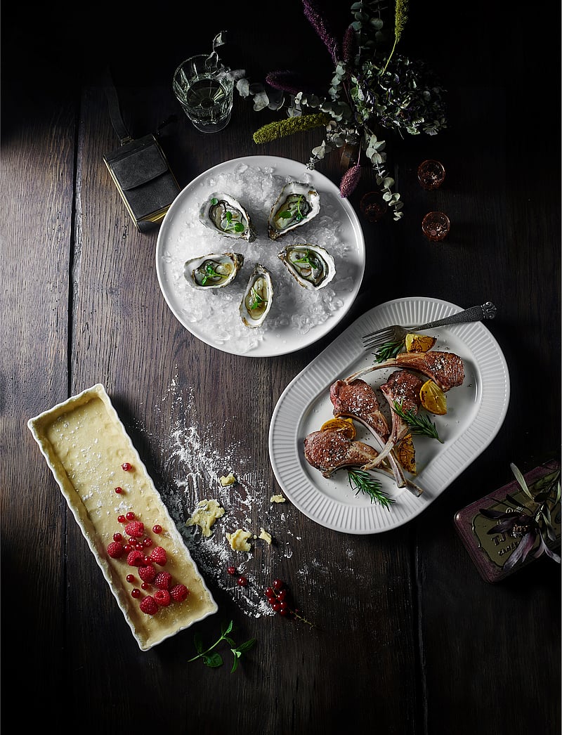 Pillivuyt - Serving Dish Oval Plissé - white - 5