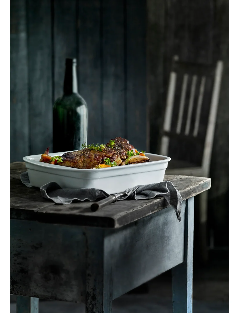 Pillivuyt - Dish Serie Originale - ahjuvormid - white - 1