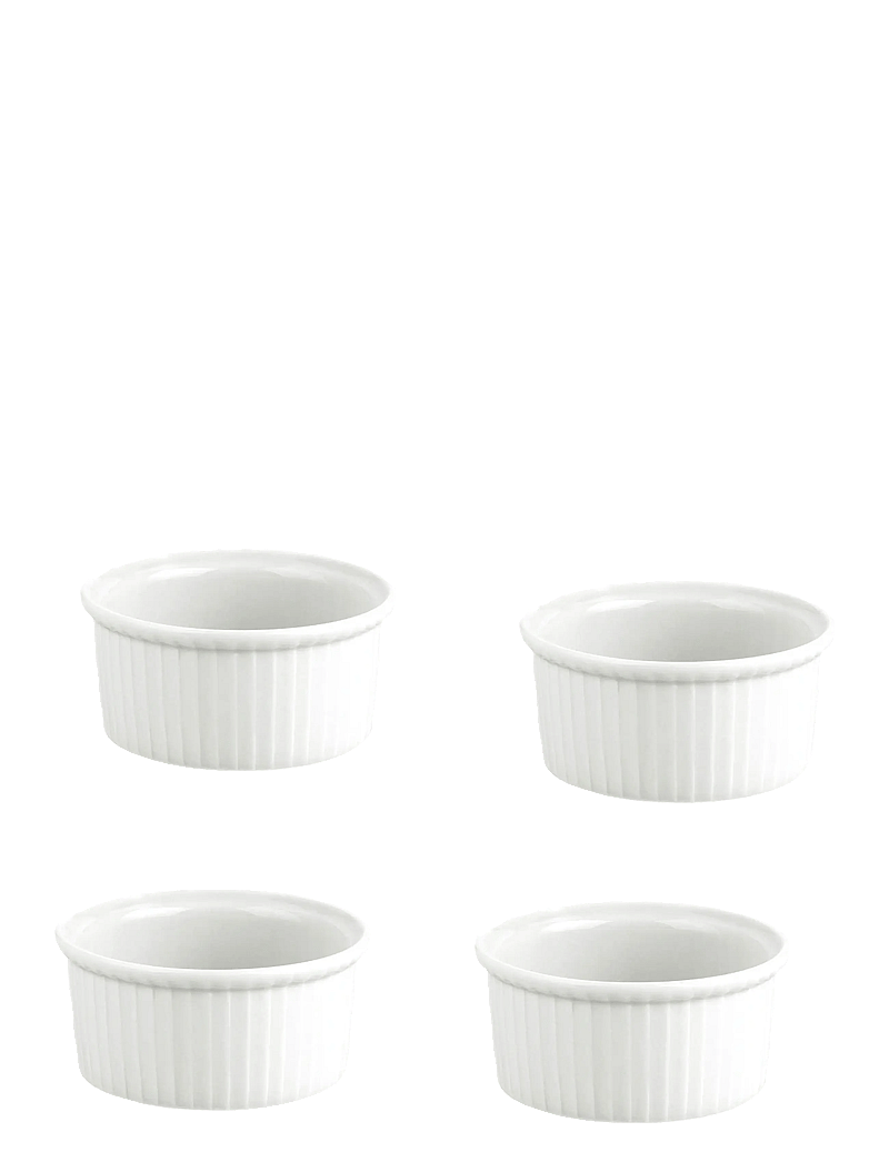 Pillivuyt - Ramekin Serie Originale 4 pcs - breakfast bowls - white - 0