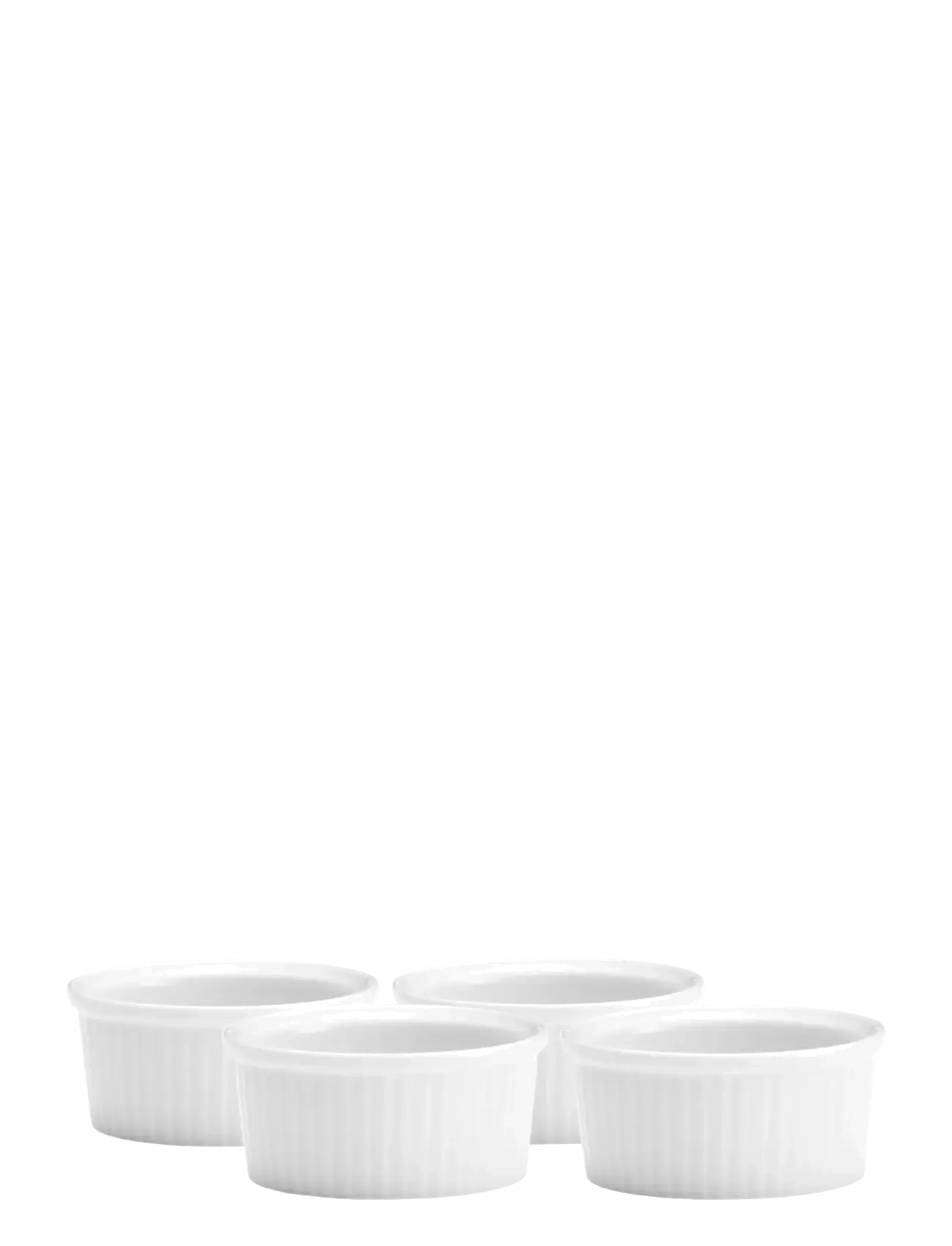 Pillivuyt - Ramekin lav nr. 1 Serie Originale 4 stk. - laveste priser - white - 1