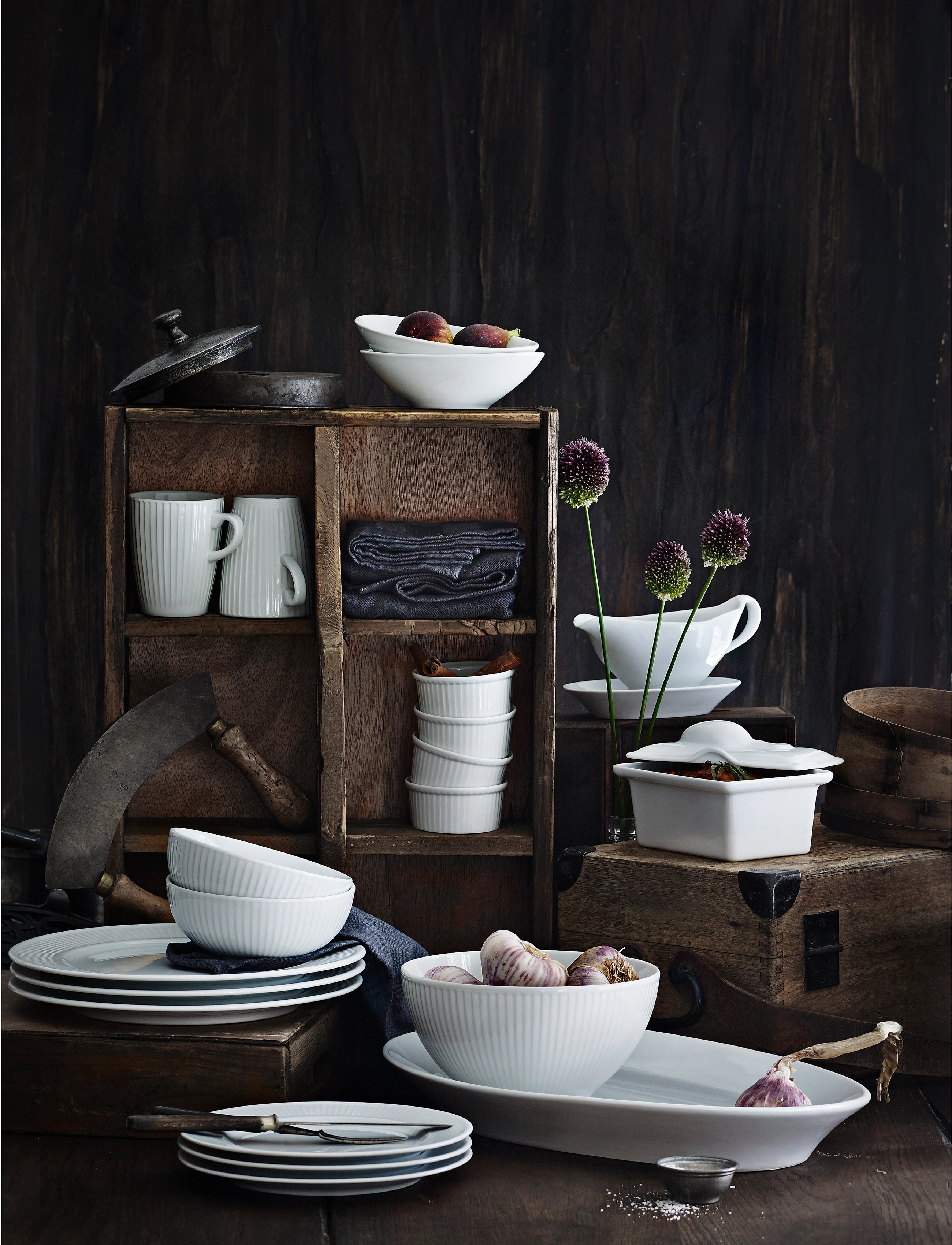 Pillivuyt Ramekin Lav Nr. 5 Serie Originale, 10X10X5.1 cm, Bowls & Serving Dishes, Weiß - Bowls, Homeware