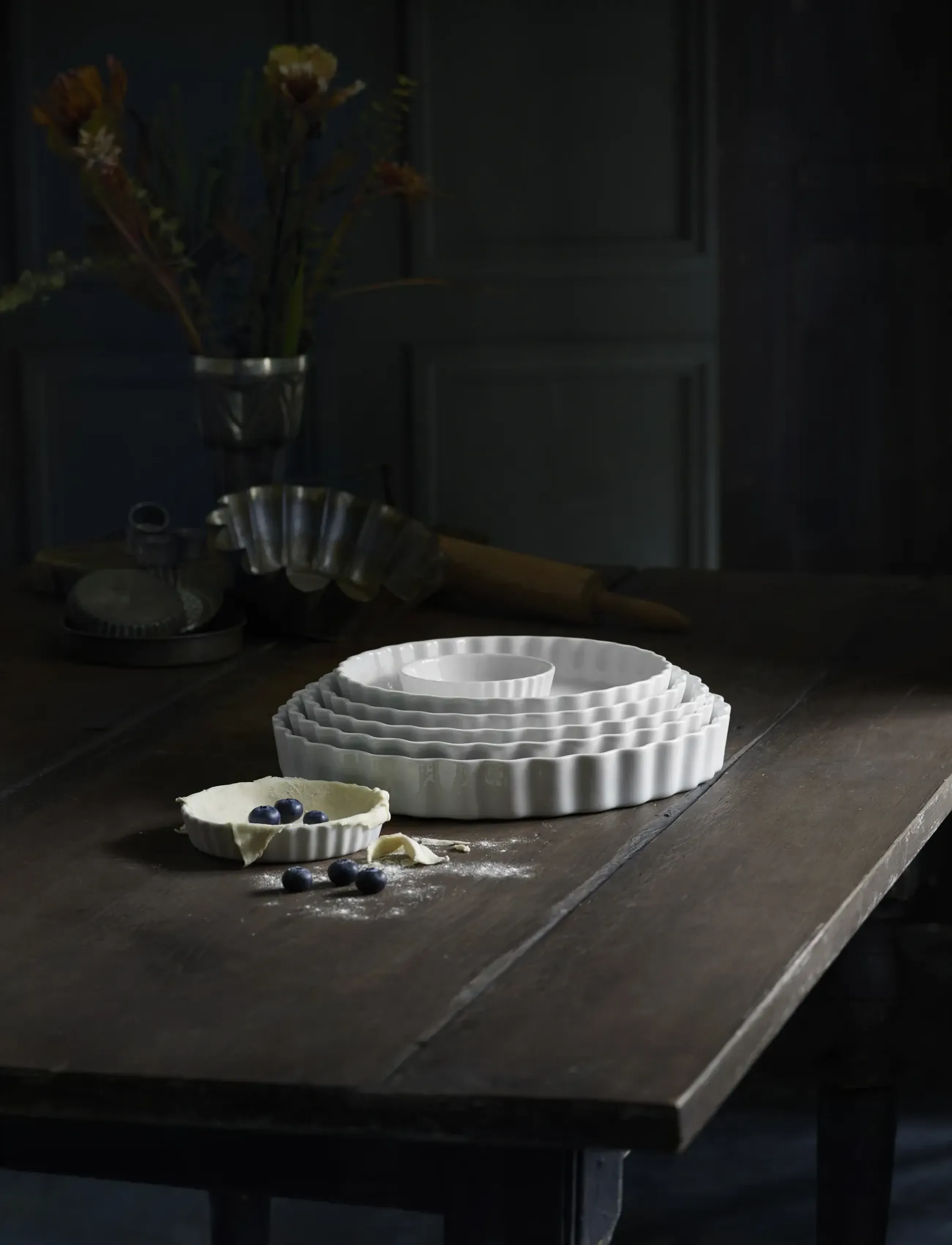 Pillivuyt - Pie Pan No. 7 Serie Originale - kuchenformen - white - 2