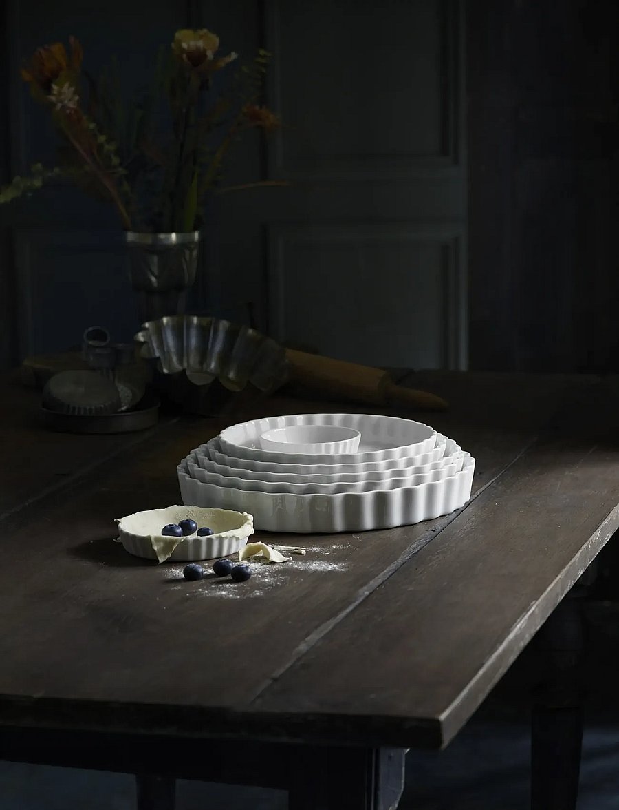 Pillivuyt - Pie Pan No. 7 Serie Originale - kuchenformen - white - 2
