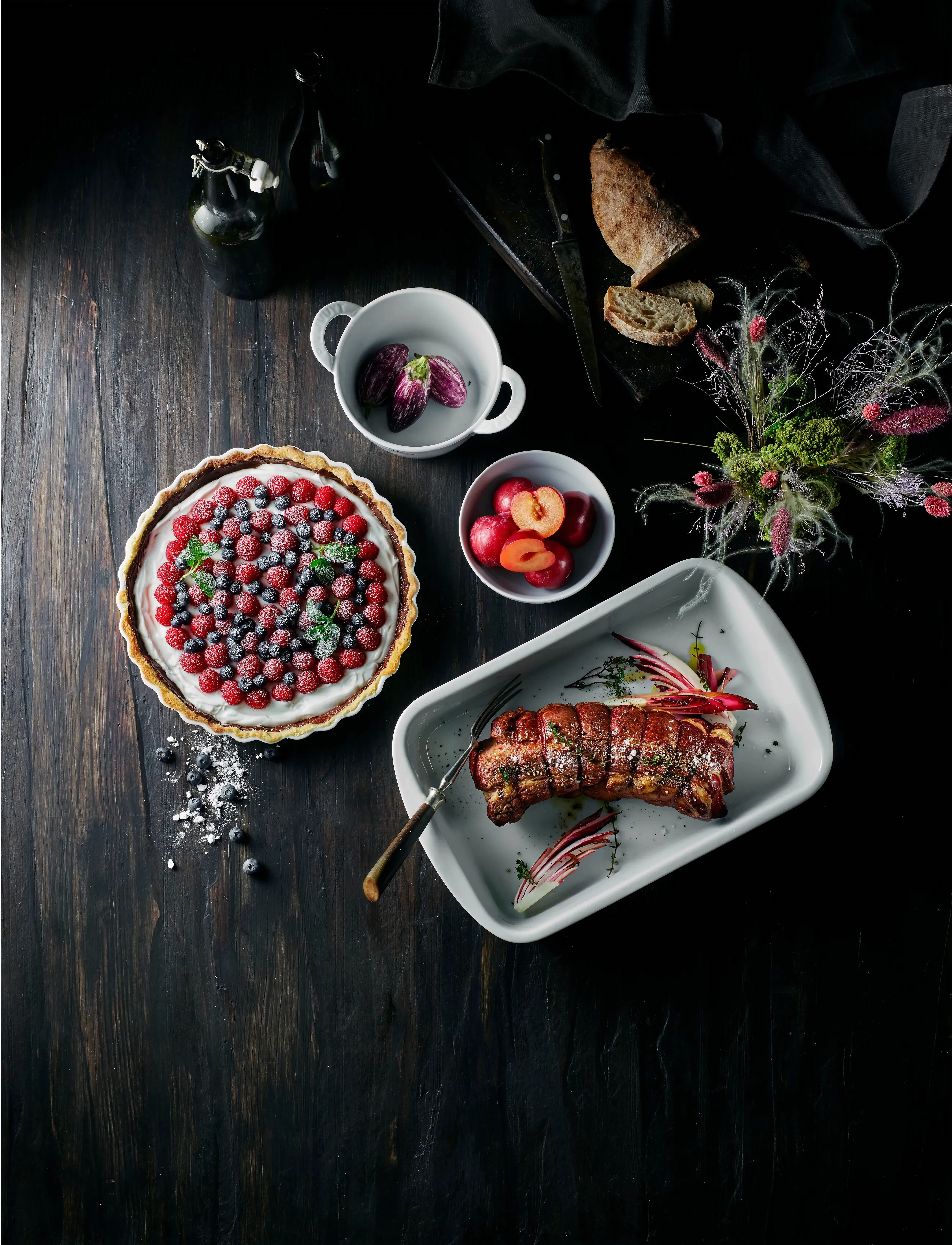 Pillivuyt - Pie Pan No. 8 Serie Originale - pirukavormid - white - 3