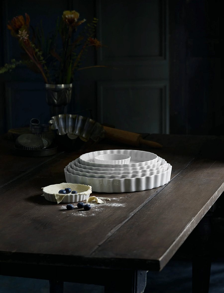 Pillivuyt - Pie Pan No. 8 Serie Originale - pirukavormid - white - 4