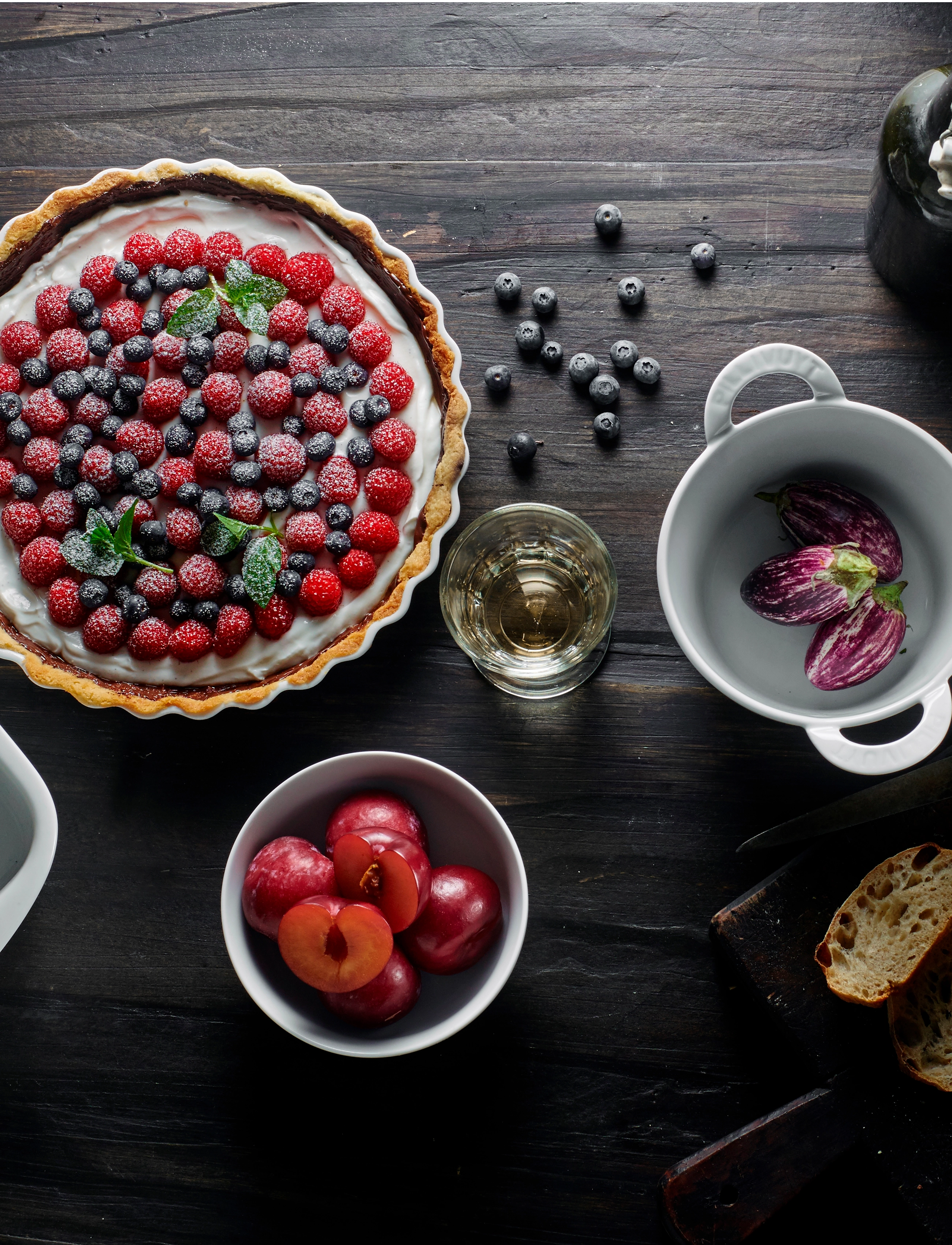 Pillivuyt - Pie Pan No. 8 Serie Originale - pirukavormid - white - 5