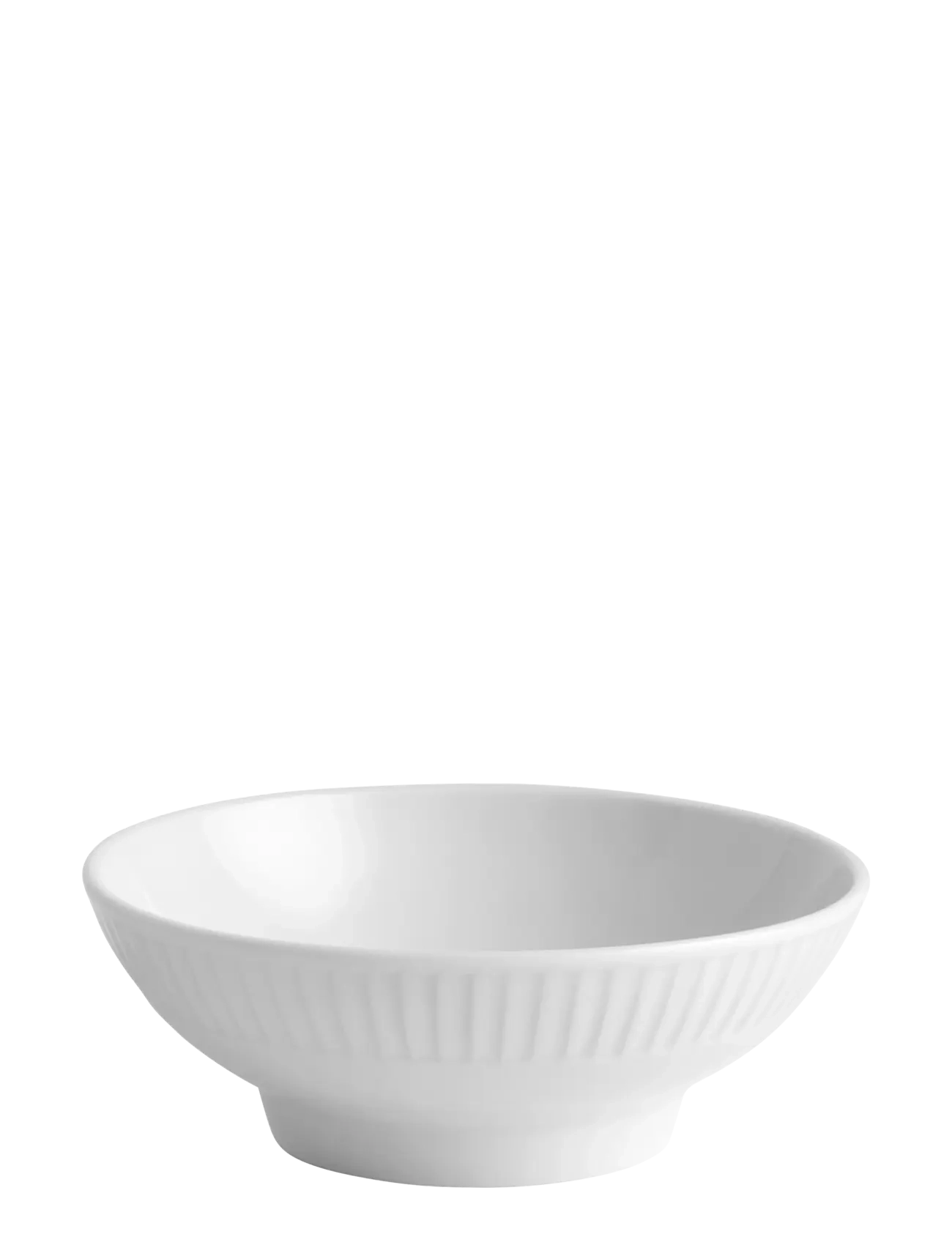 Pillivuyt Fooded Bowl Plissé - Pillivuyt - WHITE / white