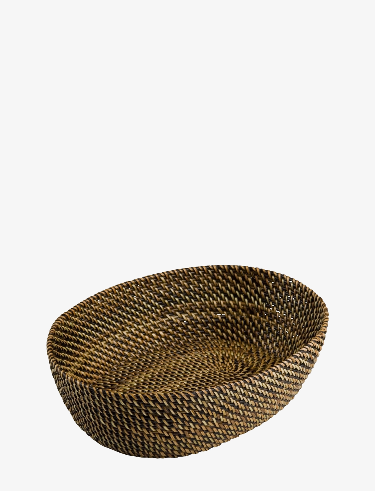 PILLIVUYT Brødkurv Oval 24,5x18 Cm Lys/Mørk Brun Nito Flet Braun - One Size - Unisex