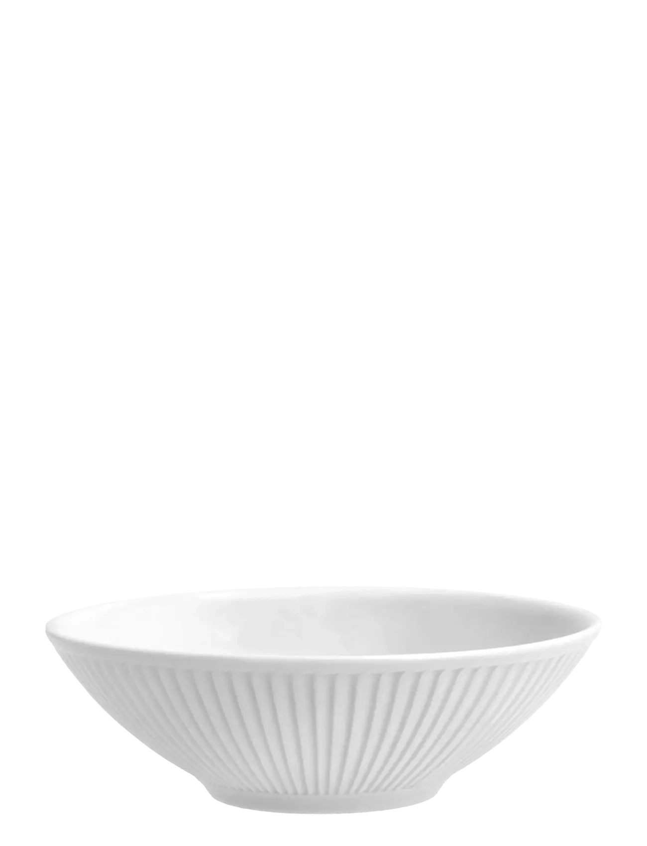 Pillivuyt Skål Lav Plissé, 14X 4.5 cm, Bowls & Serving Dishes, Weiß - Bowls, Homeware