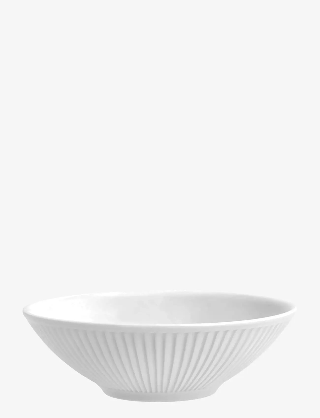 Pillivuyt - Skål låg Plissé - serveringsskålar - vit - 0