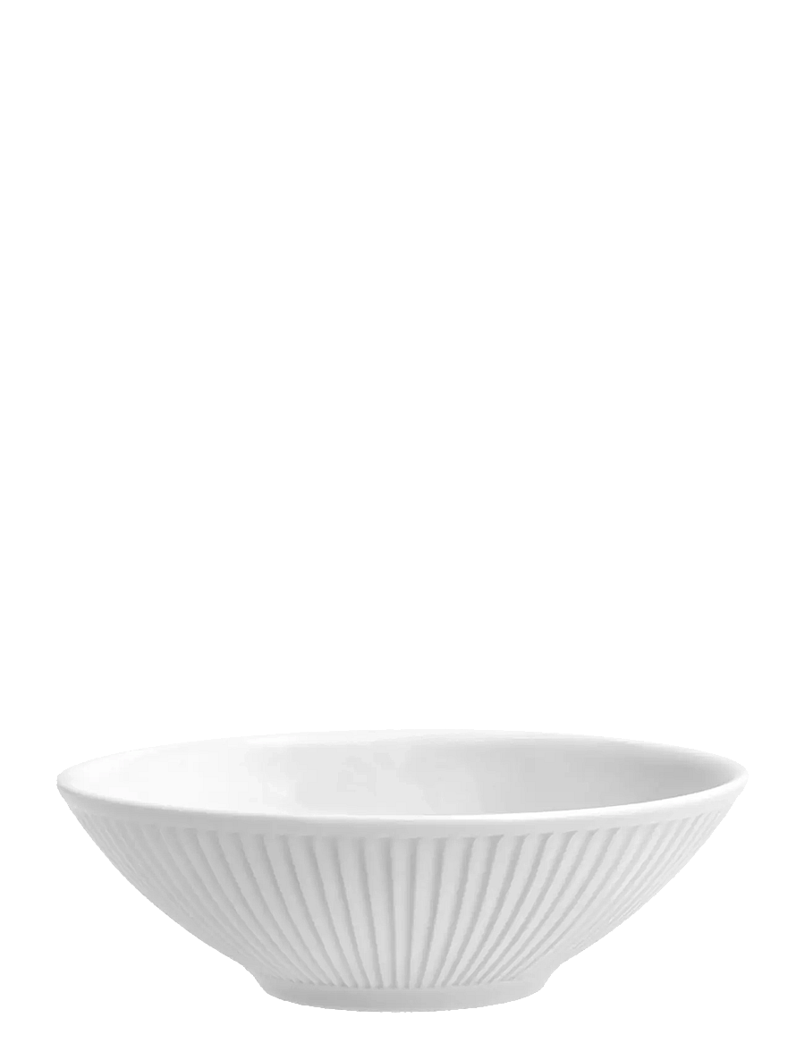 Pillivuyt - Bowl low Plissé - servierschalen - vit - 0