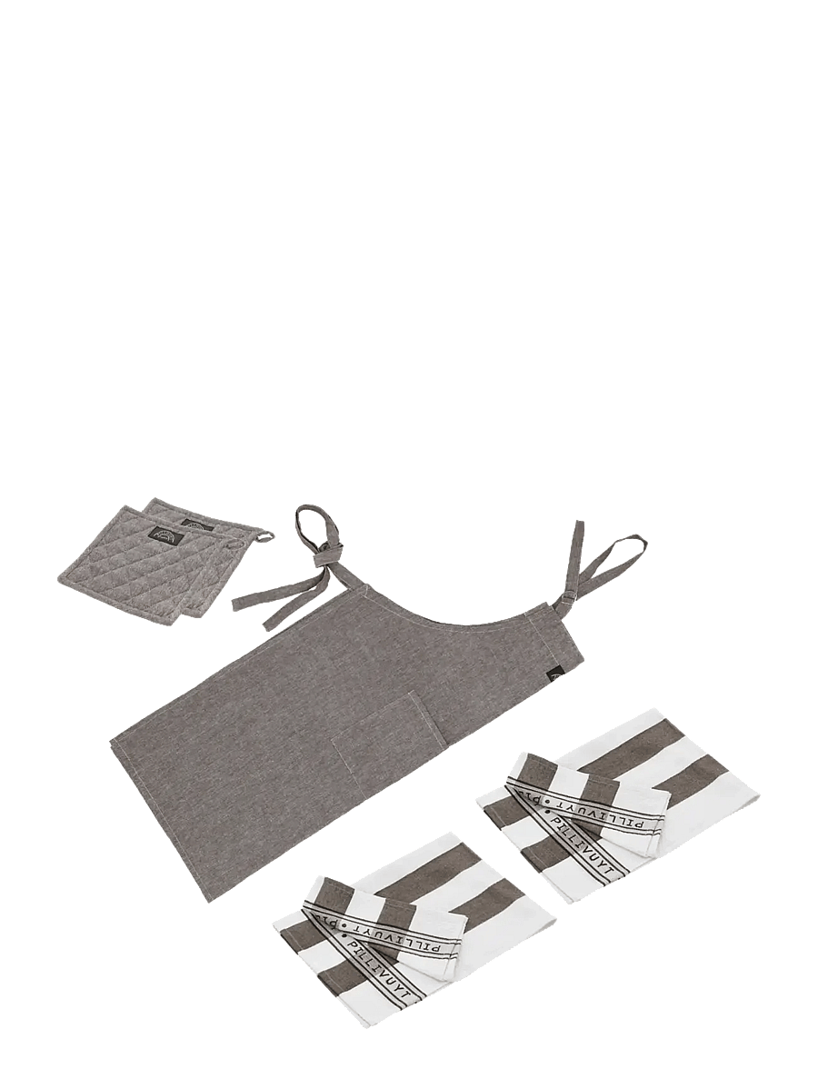 Pillivuyt - Textile set recycle 5 parts - nõudepesulapid ja -harjad - brown - 1