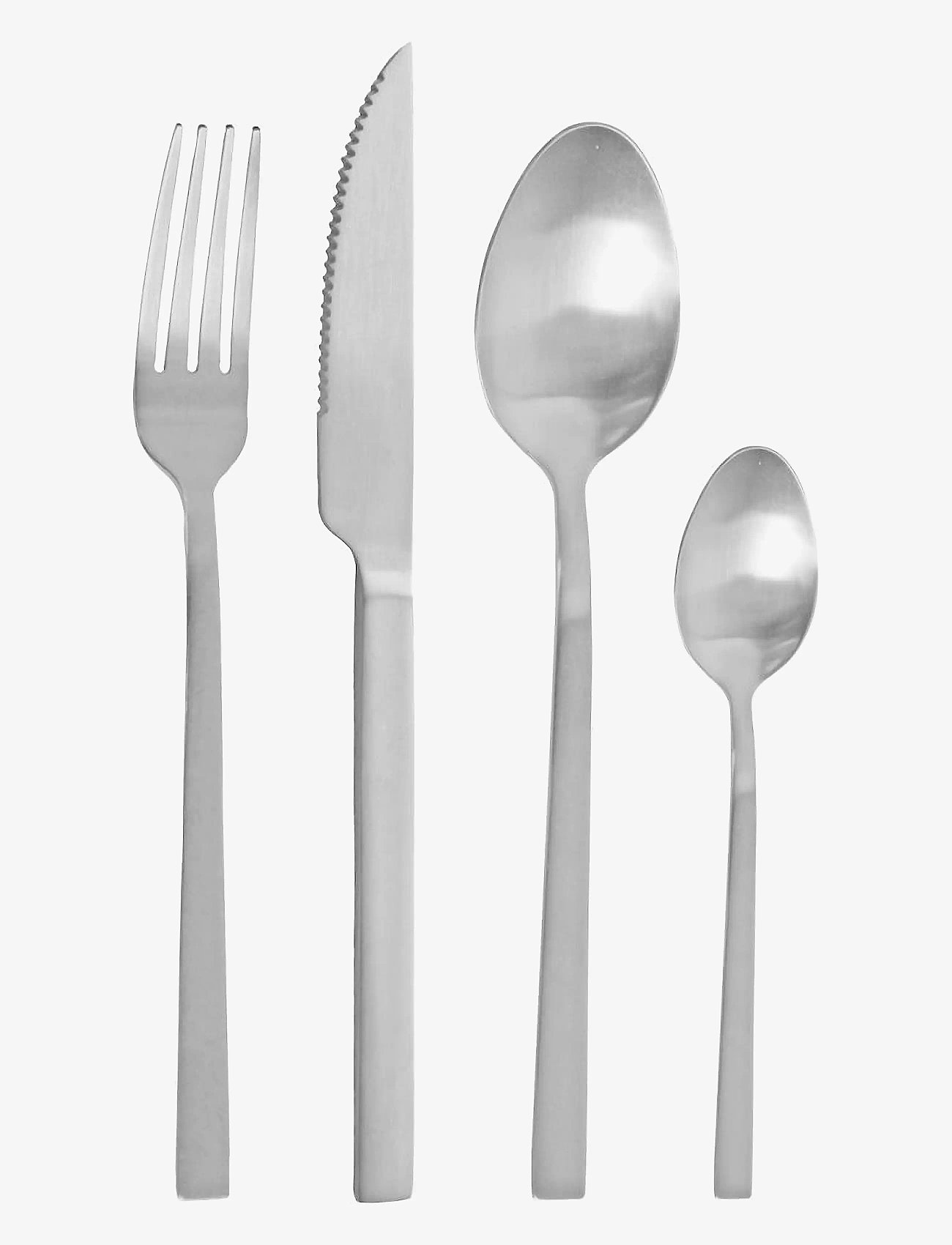 Pintinox - CUTLERY SET 24 PCS DUKE SATIN PINTINOX - cutlery sets - matt silver - 0