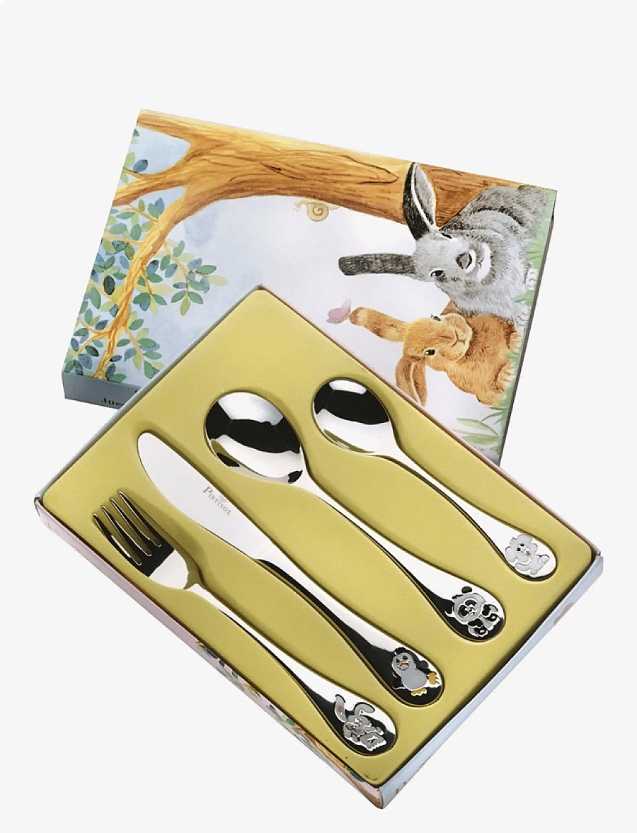 Pintinox - Children cutlery set/4 Pintinox - besteck - silver - 0