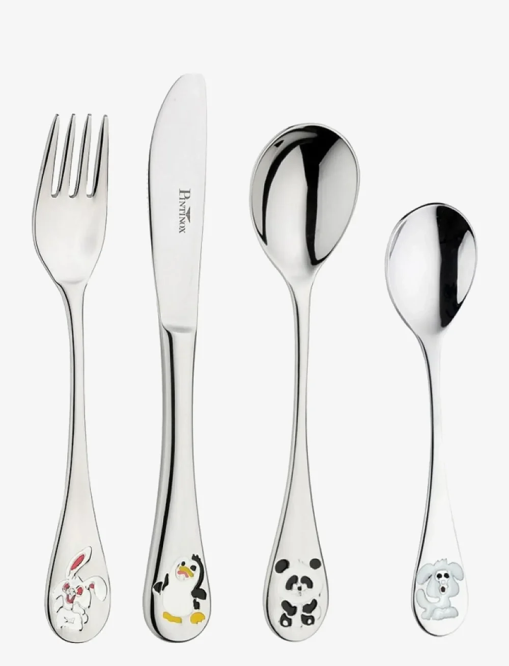 Pintinox - Children cutlery set/4 Pintinox - besteck - silver - 2