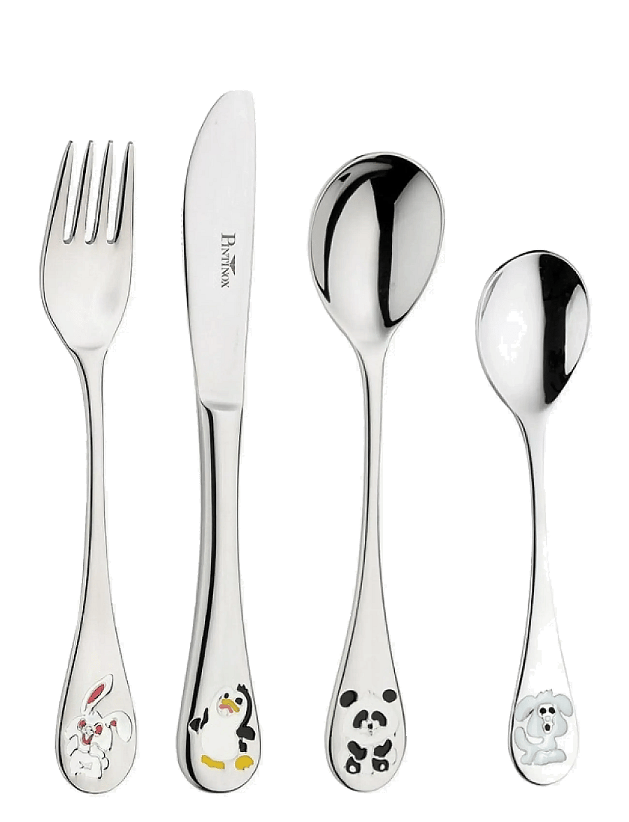 Pintinox - Children cutlery set/4 Pintinox - besteck - silver - 2