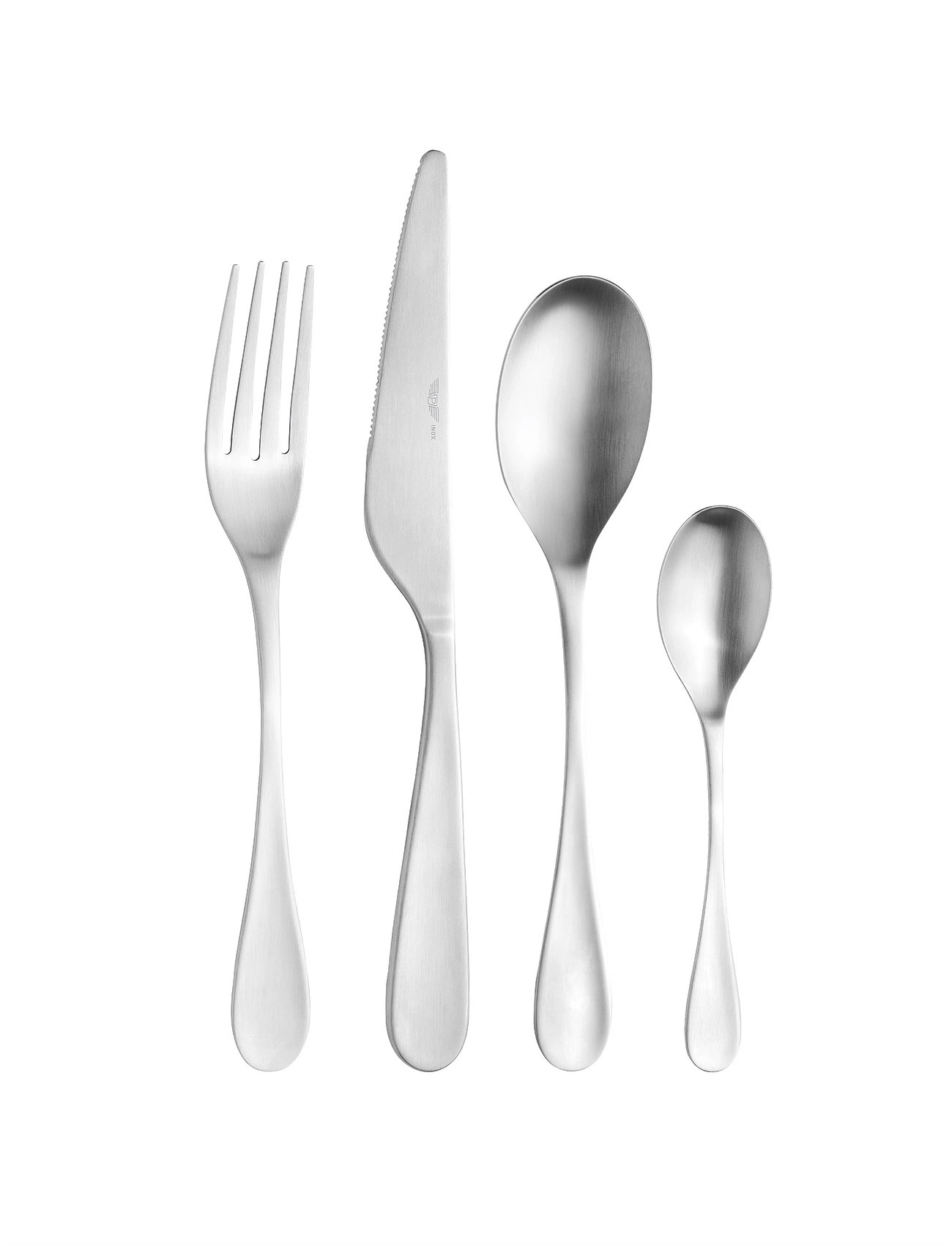 Pintinox - Cutlery set Drop satin set 24 pcs - bestiksæt - silver - 2