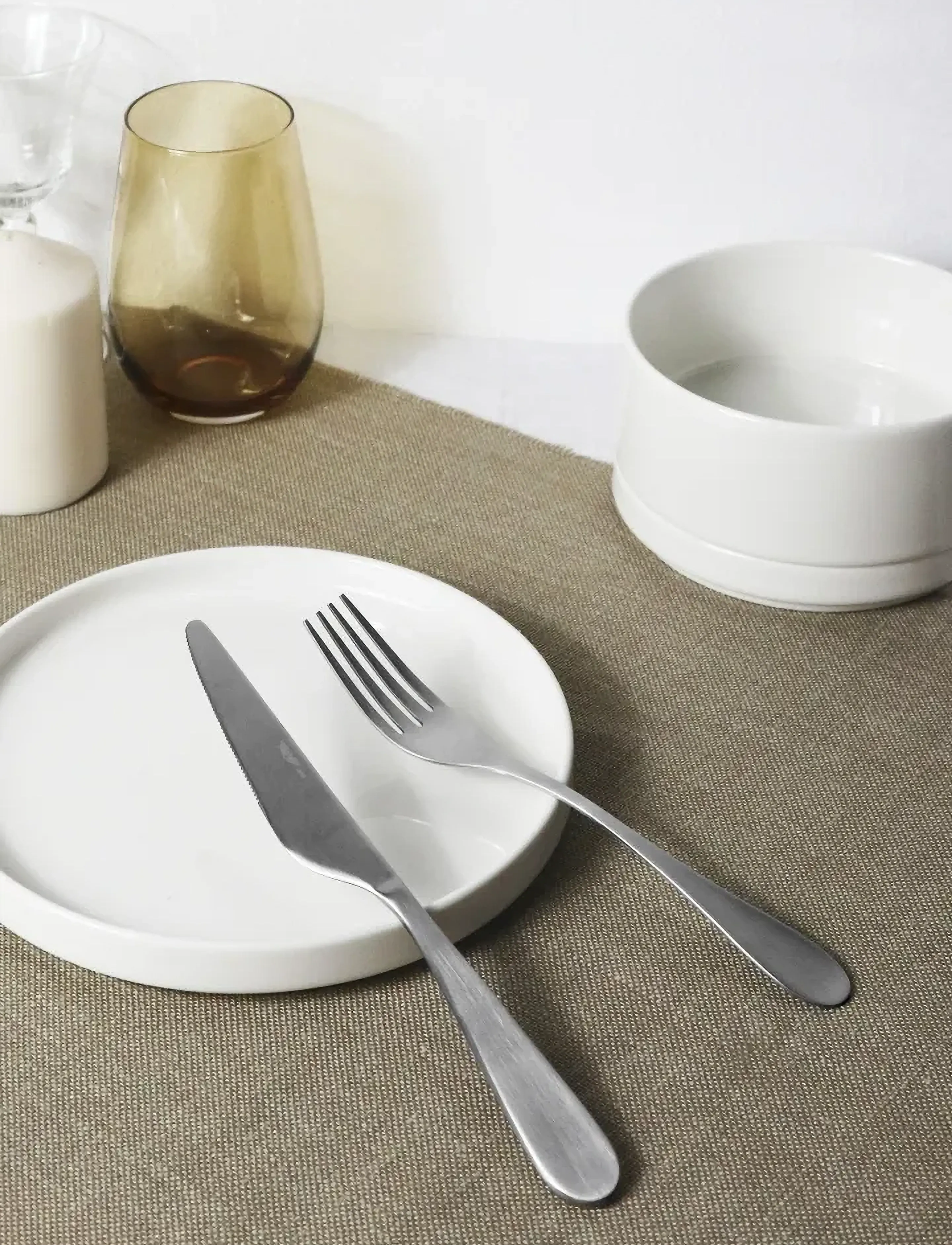 Pintinox Cutlery Set Drop Satin Set 24 Pcs, One Size, Silver, Bestik > Bestiksæt, Unisex
