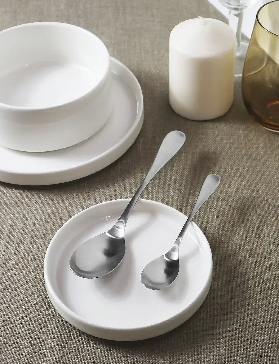 Pintinox - Cutlery set Drop satin set 24 pcs - söögiriistakomplektid - silver - 4