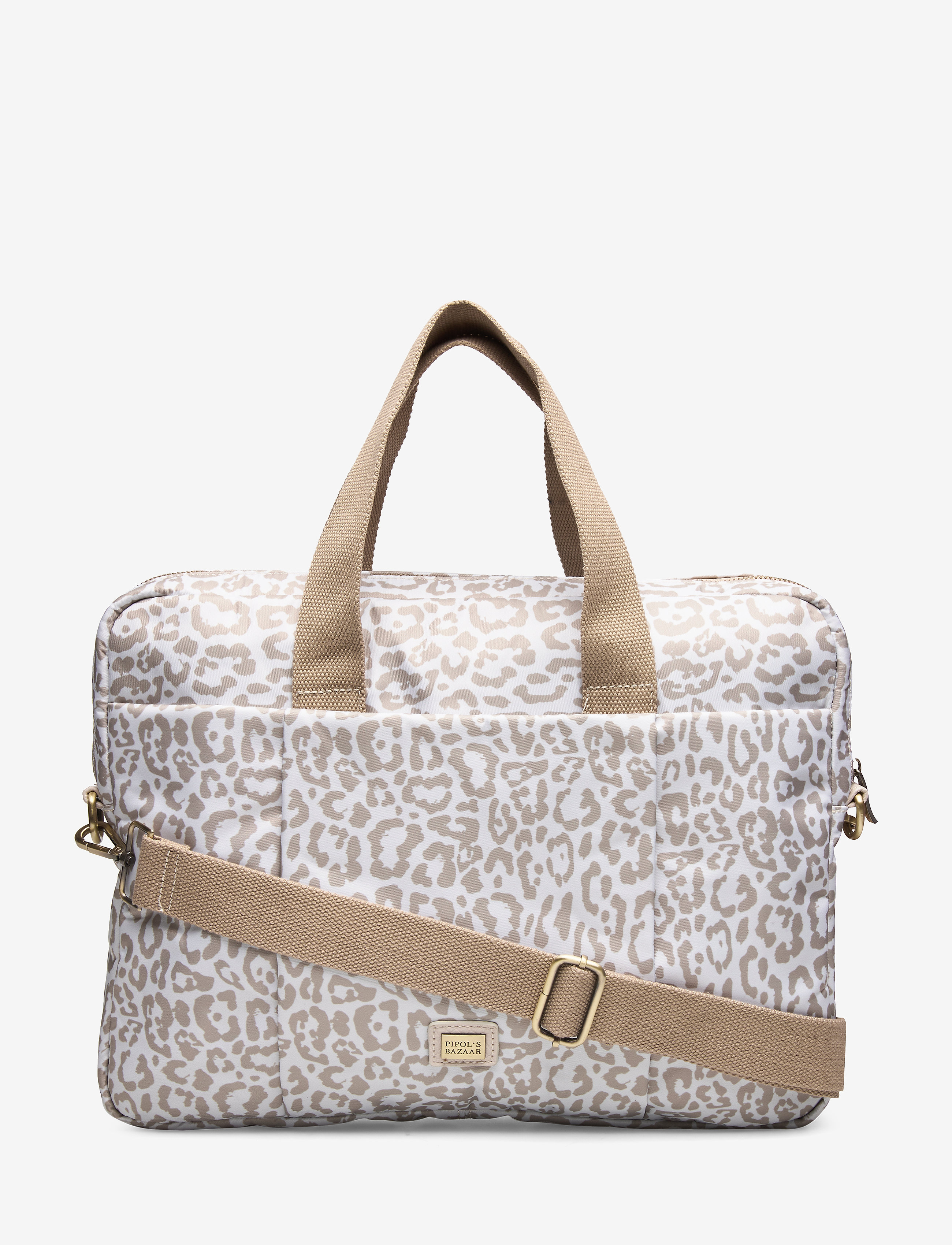 PIPOL'S BAZAAR - Daily Laptop Bag Leo Beige - beige - 0
