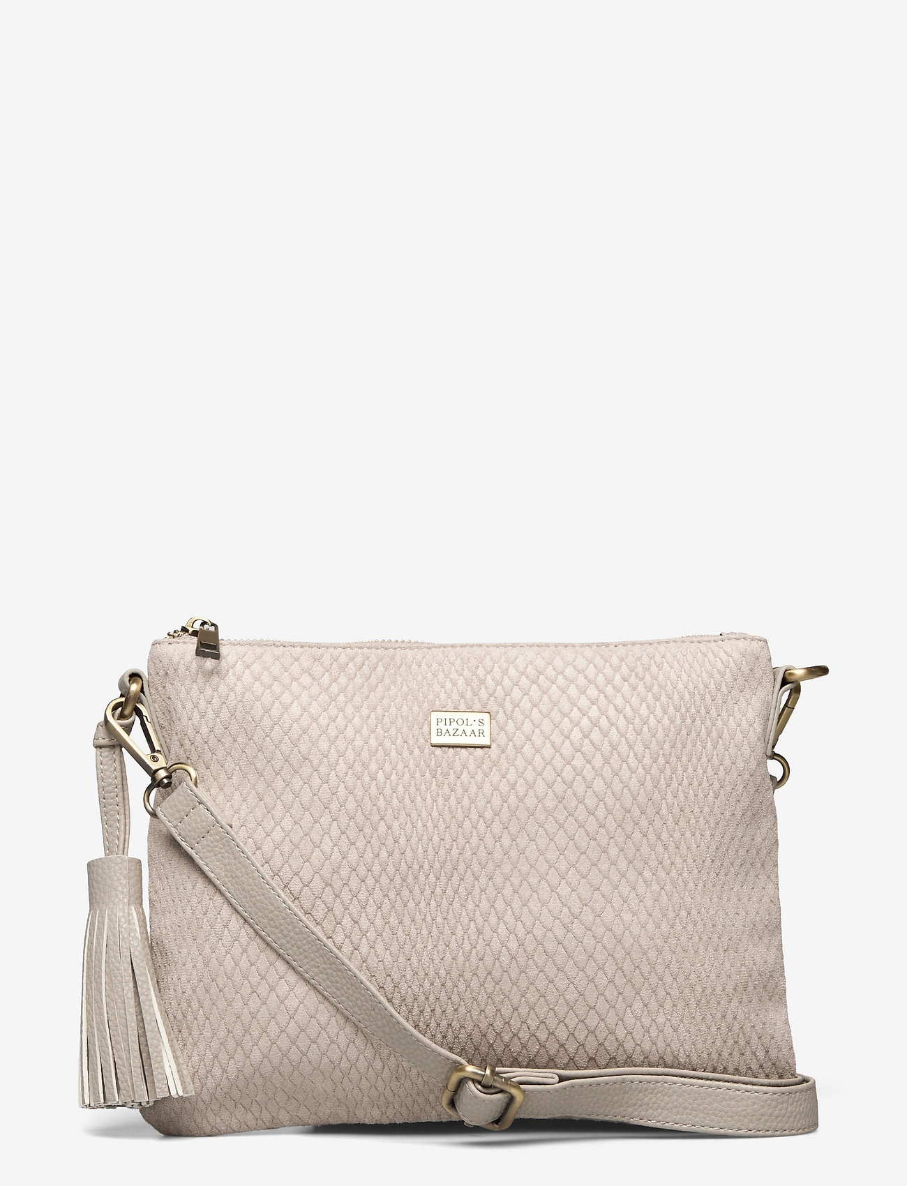 PIPOL'S BAZAAR - Flat Cross Bag Impress - beige - 0