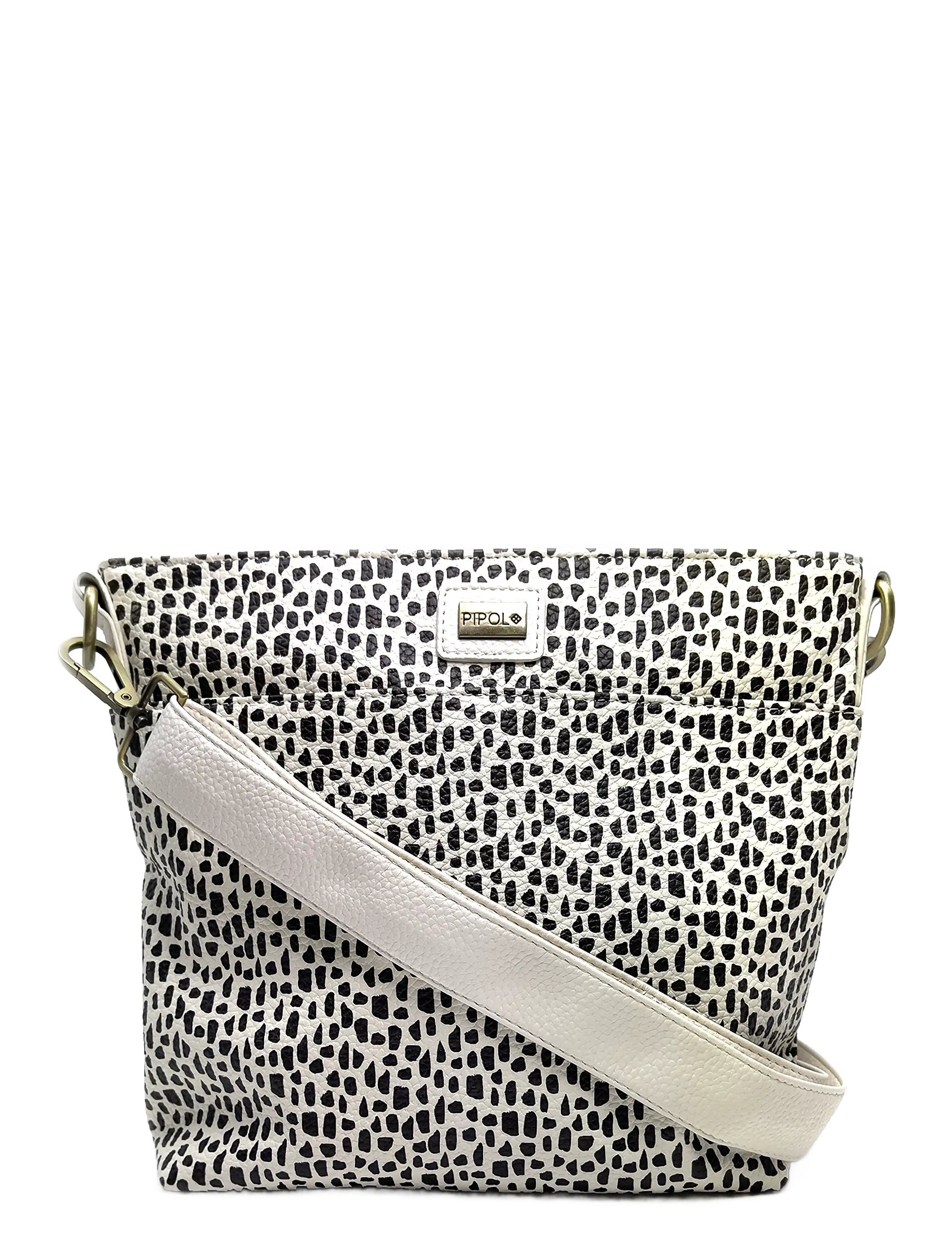 Pipol's Bazaar All Cross Bag Dot Black - Väskor - BLACK / black