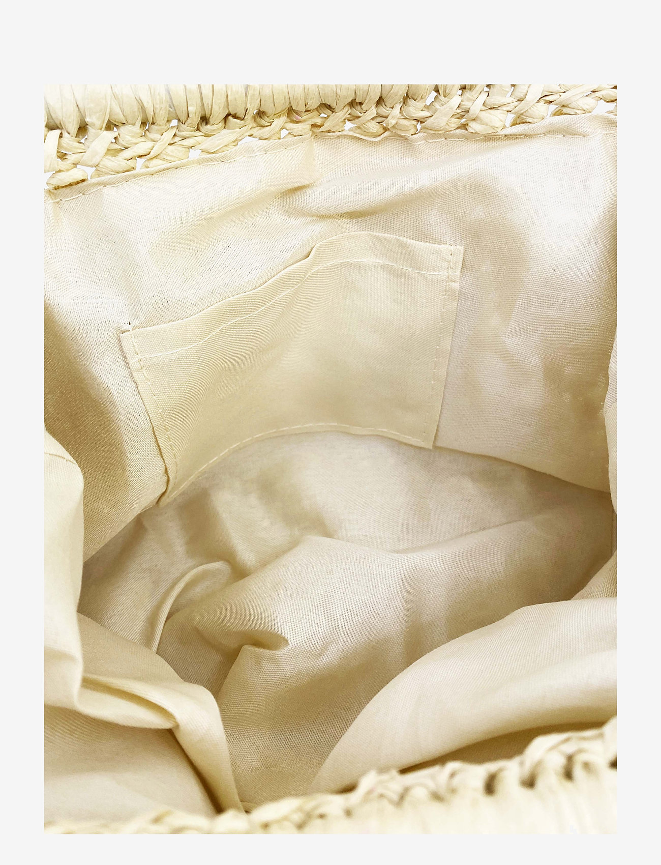 Pipol's Bazaar - Daisy Straw Bag Light Sand - beige - 1