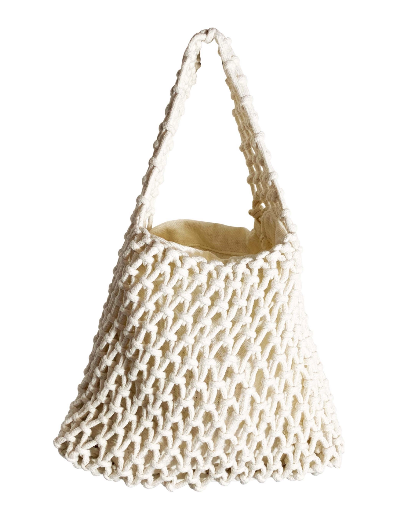 Pipol's Bazaar Maria Net Bag White, Kvinder, Net Taske, Hvid, Str: ONE SIZE
