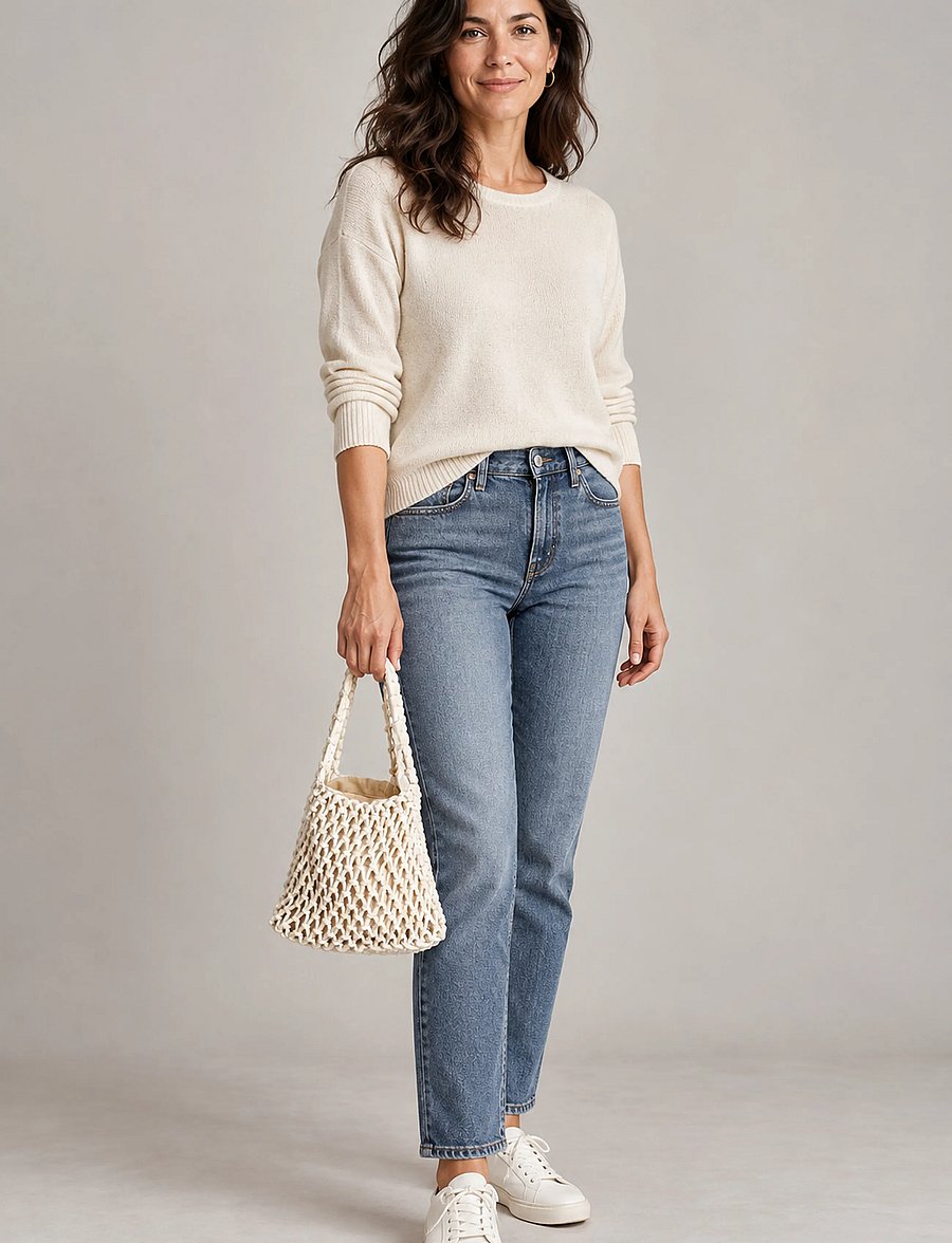 Pipol's Bazaar - Maria Net Bag White - tote somas - white - 0