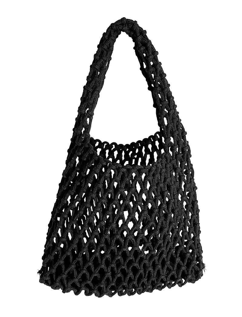 Pipol's Bazaar - Maria Net Bag Black - strandtasker - black - 1