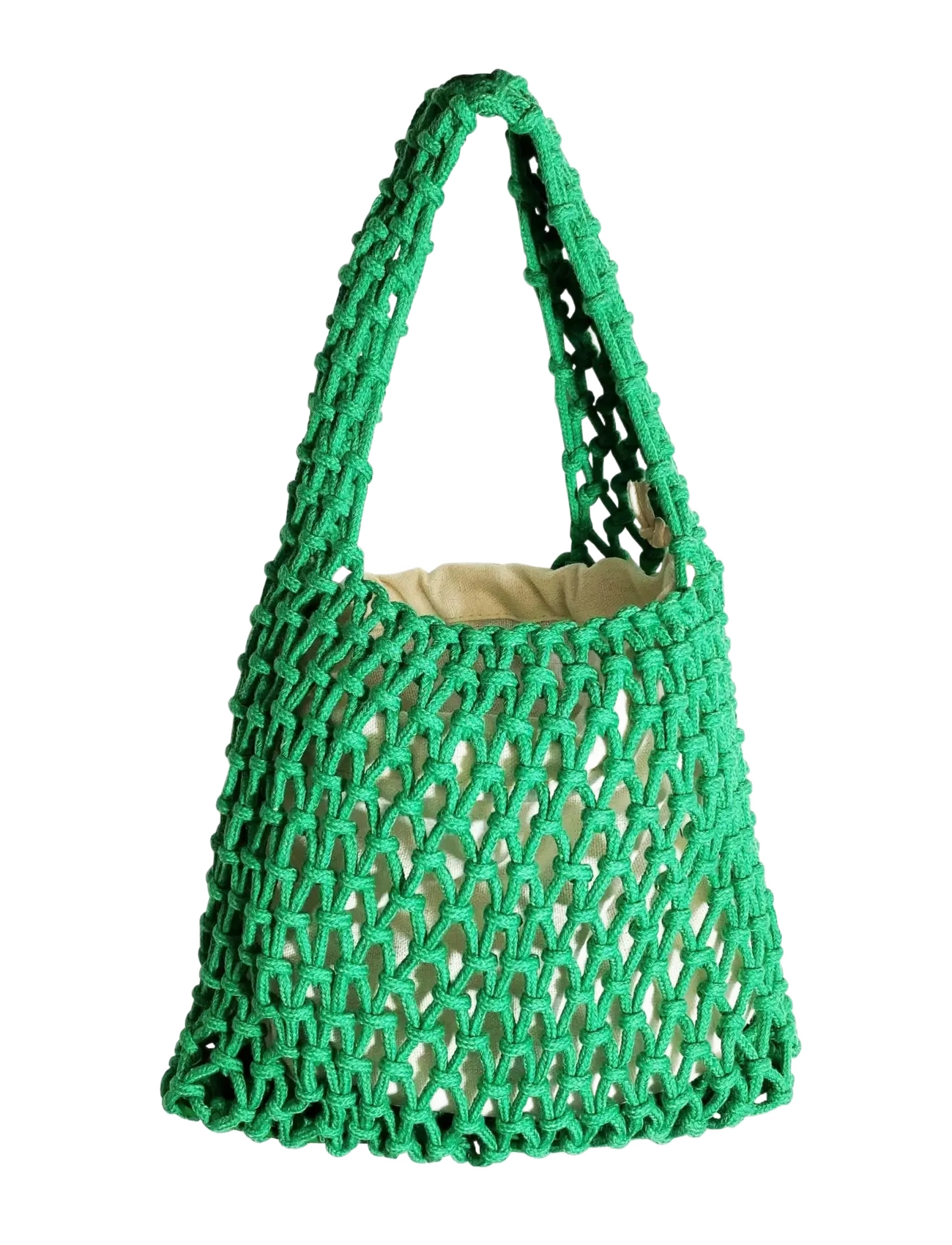 Pipol's Bazaar Maria Net Bag Green - Axelremsväskor - GREEN / green