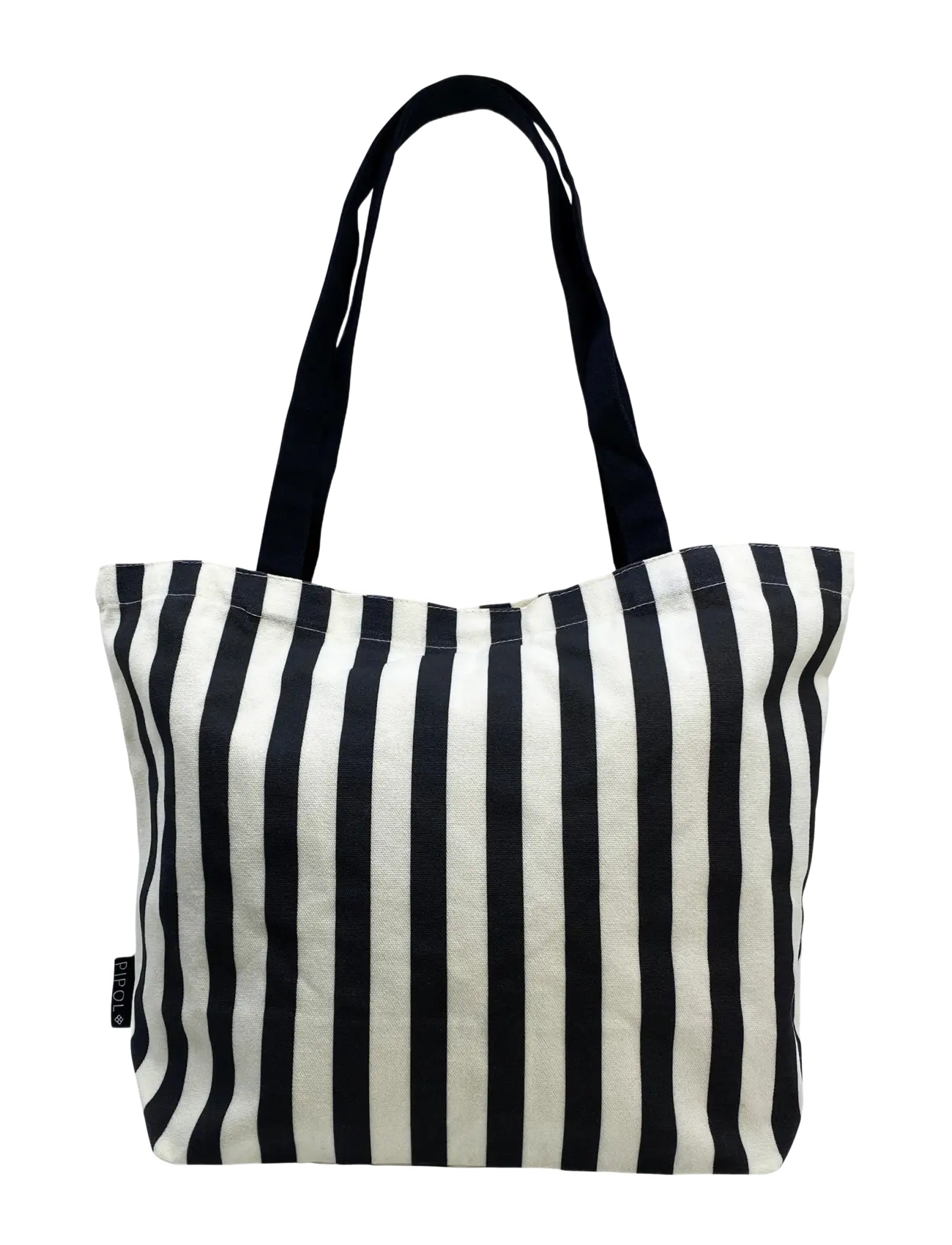 Pipol's Bazaar Maxime Holiday Bag Stripe Black - Strandtaschen - BLACK / black