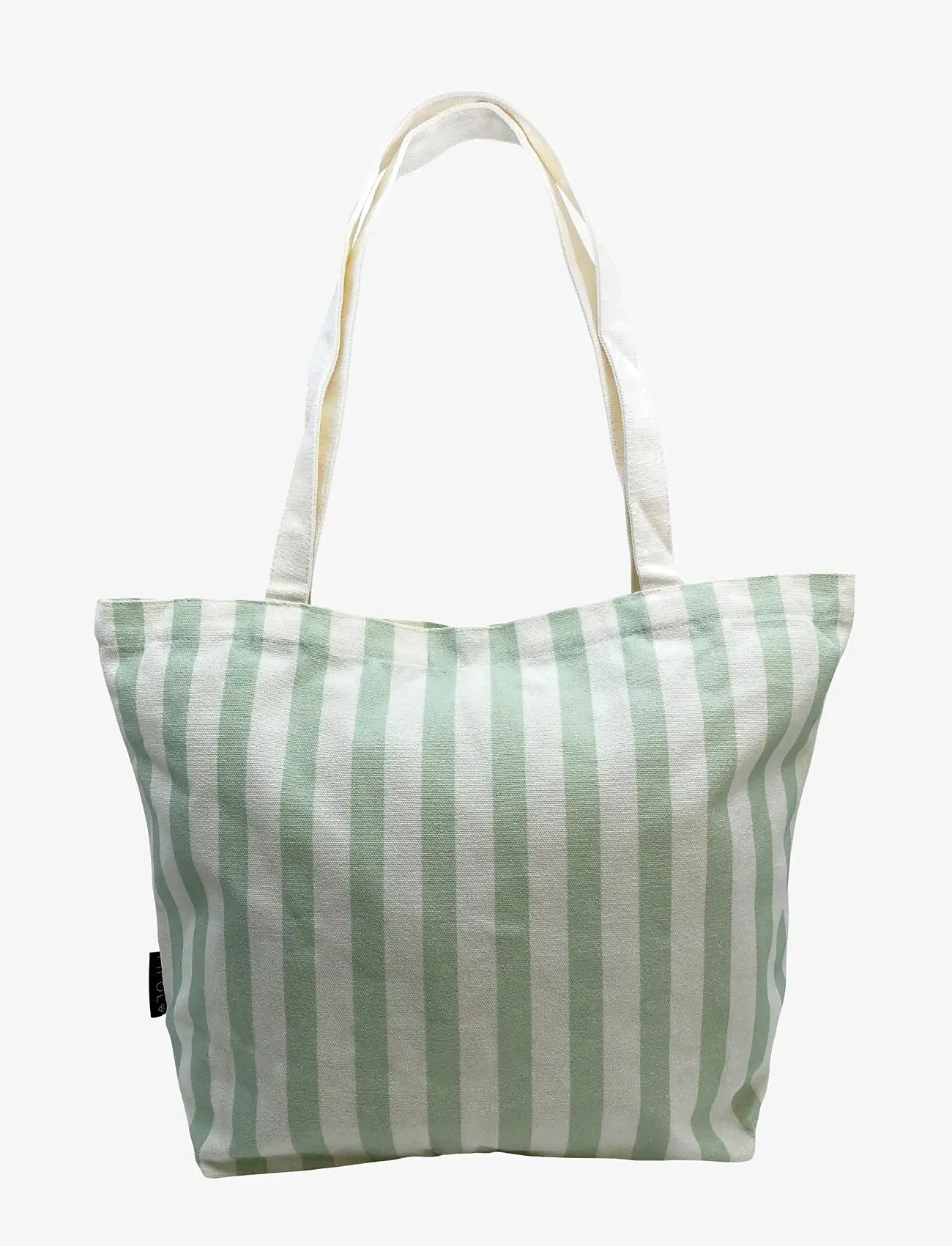 Pipol's Bazaar - Maxime Holiday Bag Stripe Turq - tote bags - blue - 0