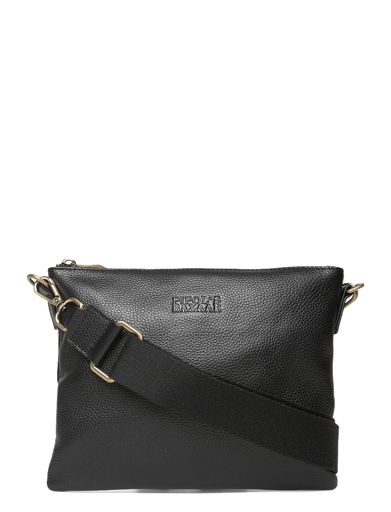 Pipol's Bazaar - Questo Leather Bag Med Black - umhängetaschen - black - 0