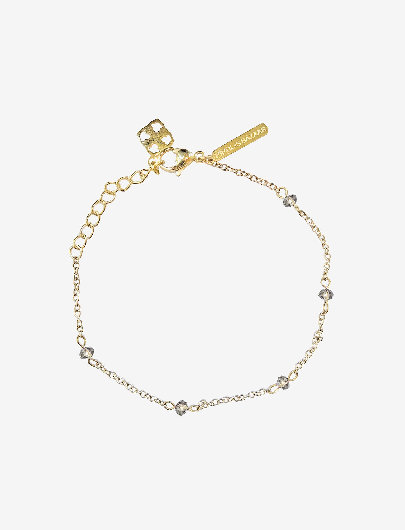 PIPOL'S BAZAAR - Straccia Pipols Bracelet - goldygrey - 0