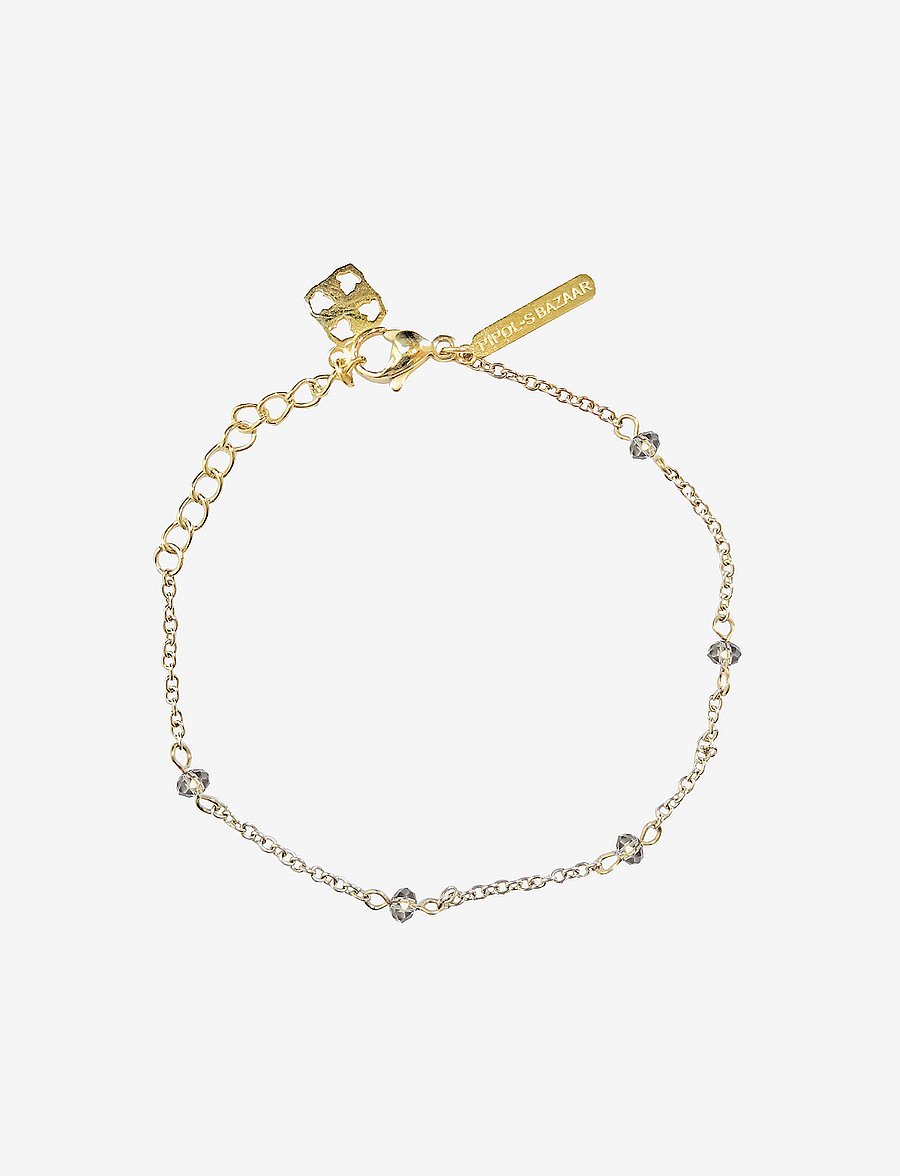 PIPOL'S BAZAAR - Straccia Pipols Bracelet - goldygrey - 0