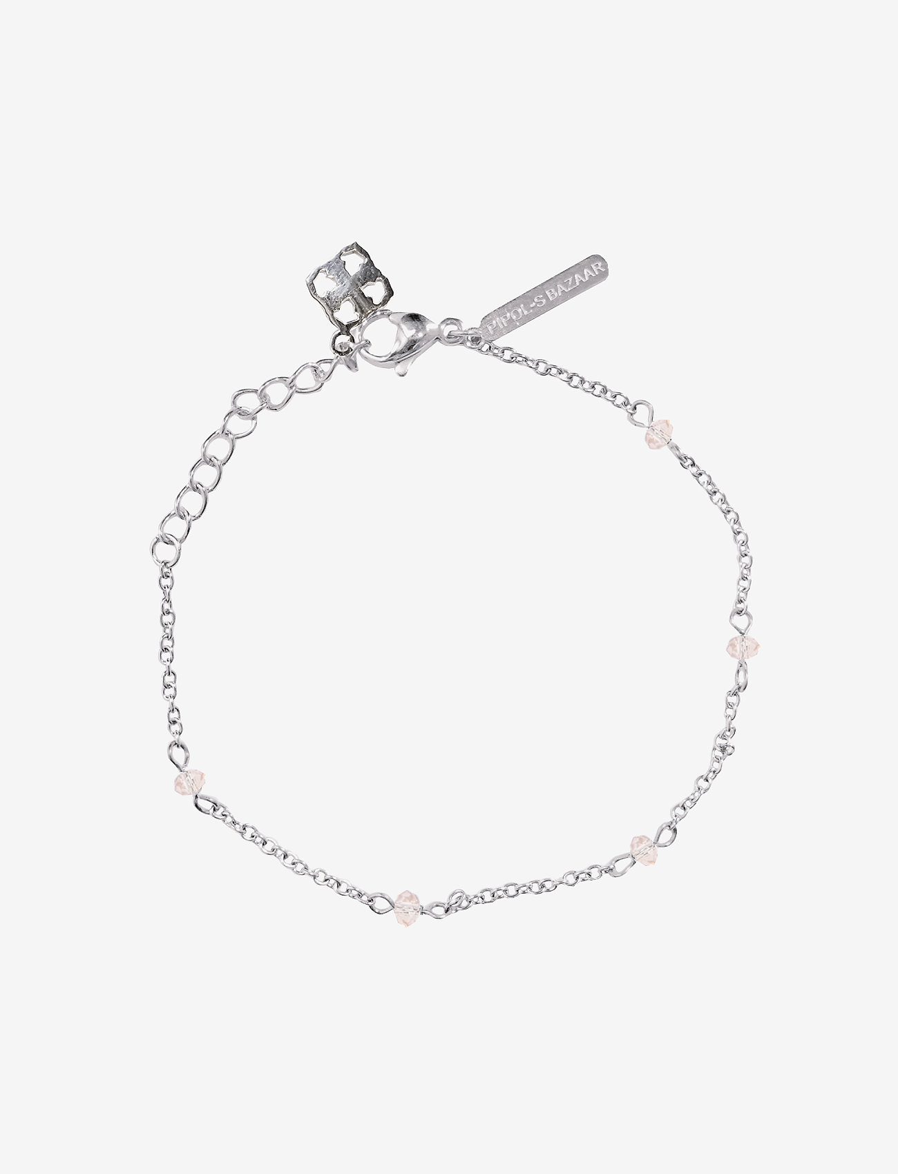 PIPOL'S BAZAAR - Straccia Bracelet - silverypink - 0