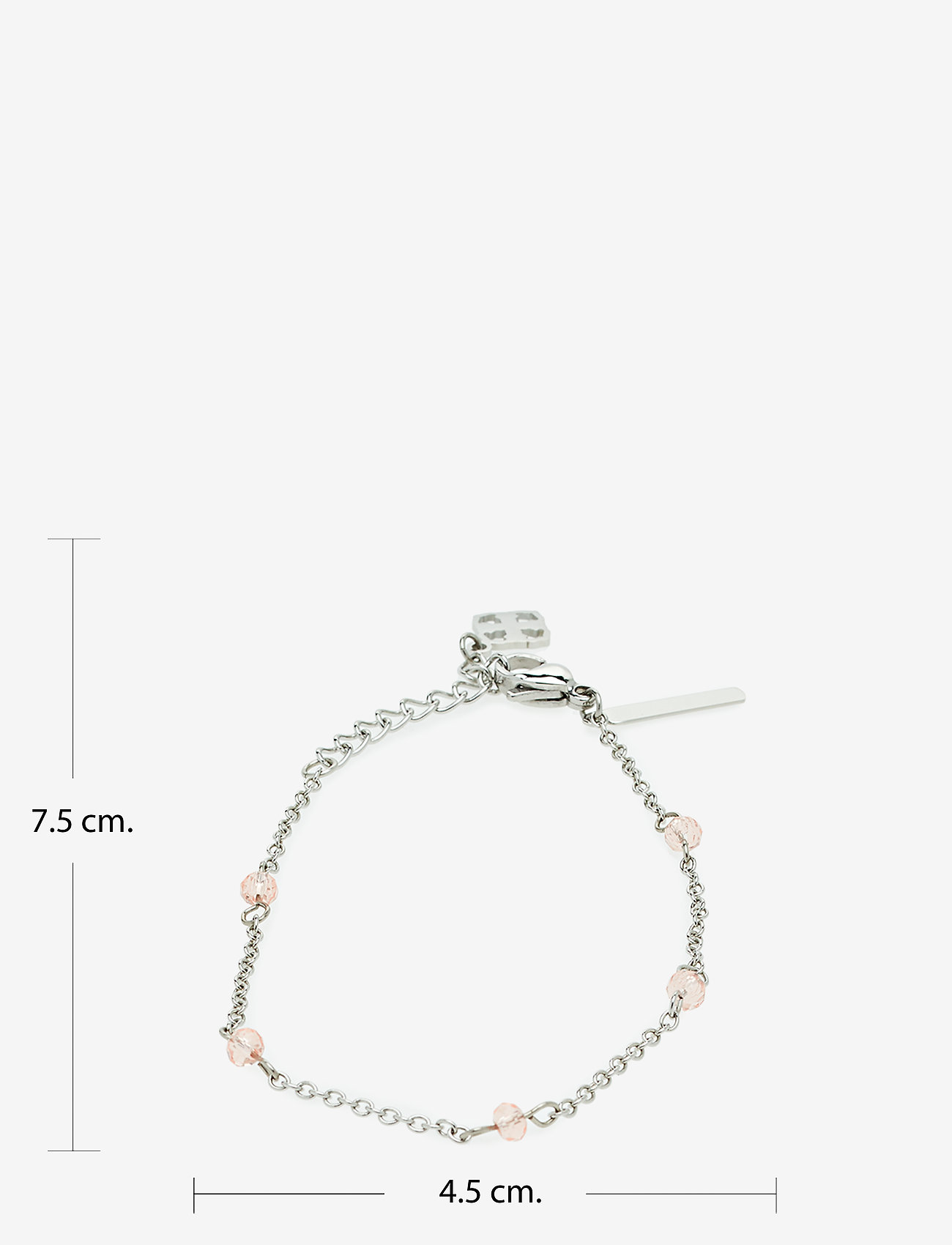 PIPOL'S BAZAAR - Straccia Bracelet - silverypink - 1