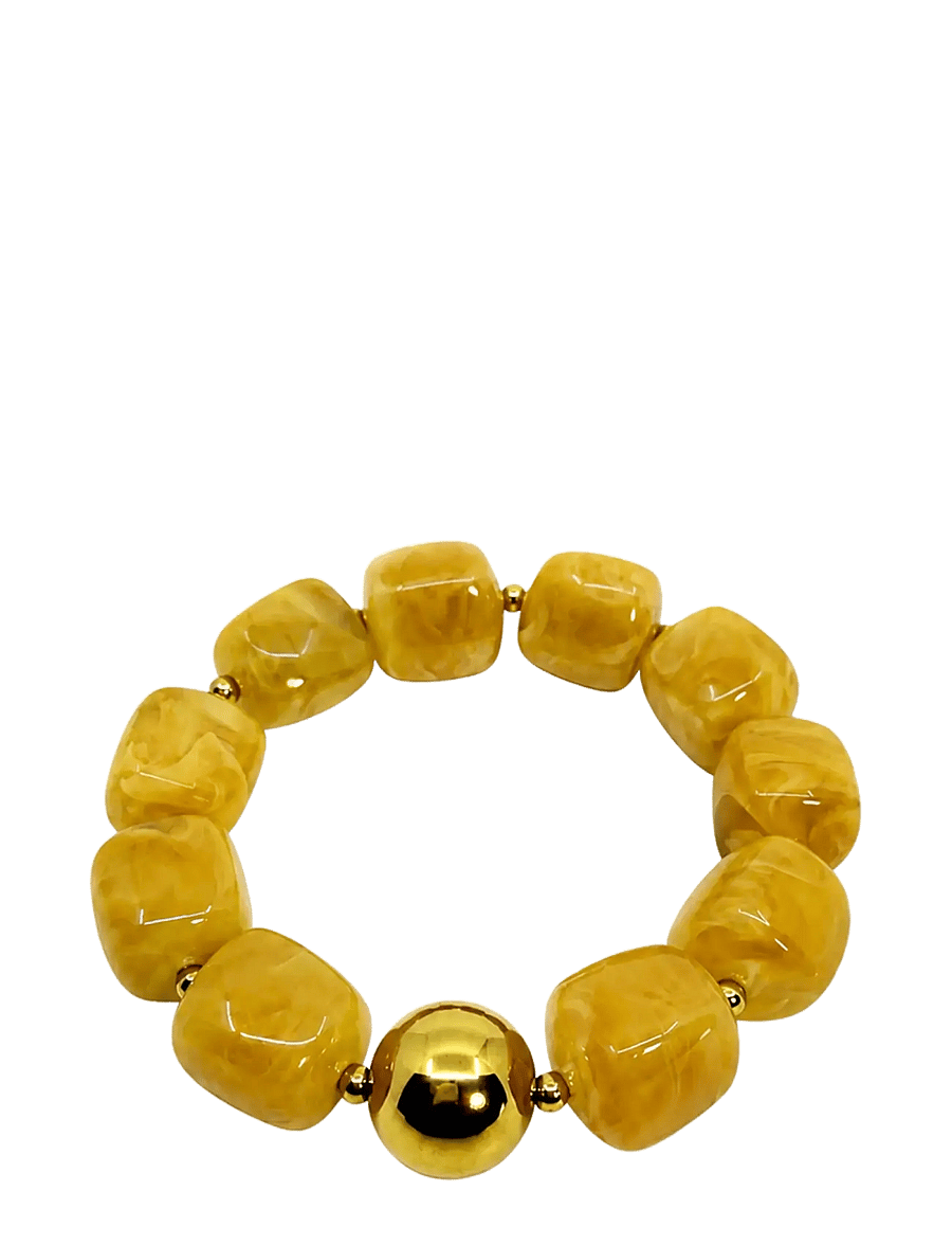 Pipol's Bazaar - Steff Bracelet Beige - armband - beige - 1