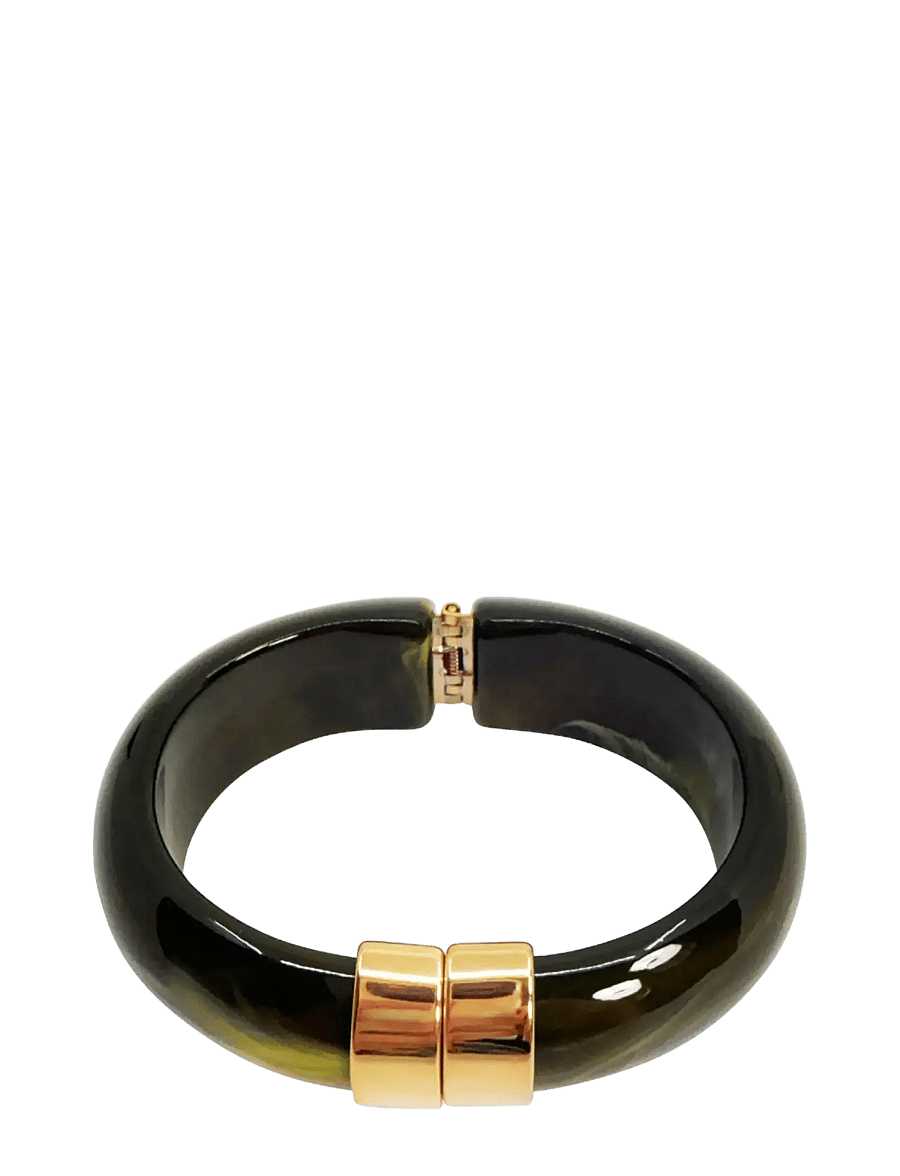 Pipol's Bazaar - Fiona Bangle Dark Green - armreifen - green - 0